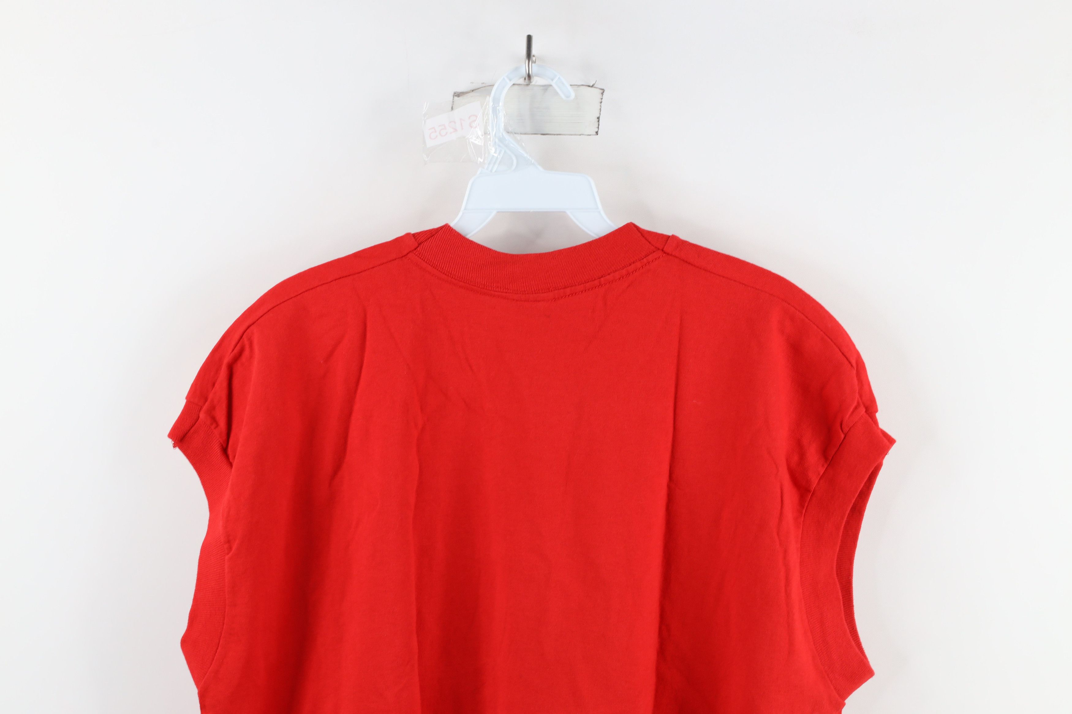 Vintage Vintage 90s Streetwear Sleeveless Muscle T-Shirt Cotton USA Size US XL / EU 56 / 4 - 8 Thumbnail