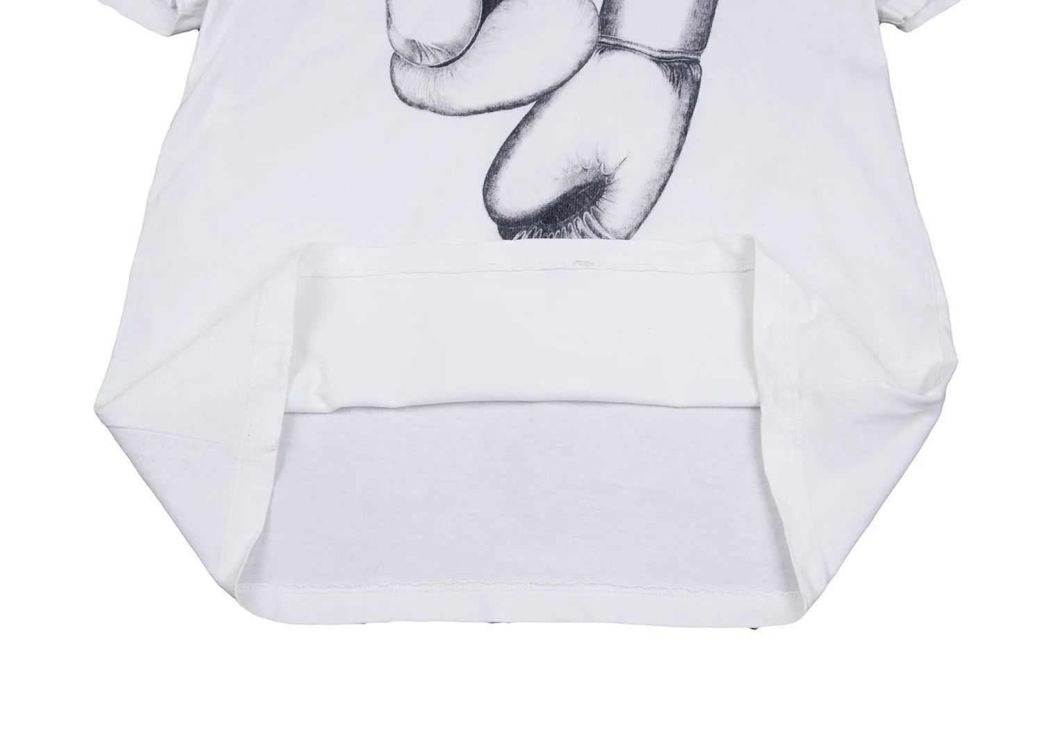 Maison Margiela Cotton Graphic Print T-Shirt in White Size 46 Size US S / EU 44-46 / 1 - 9 Thumbnail