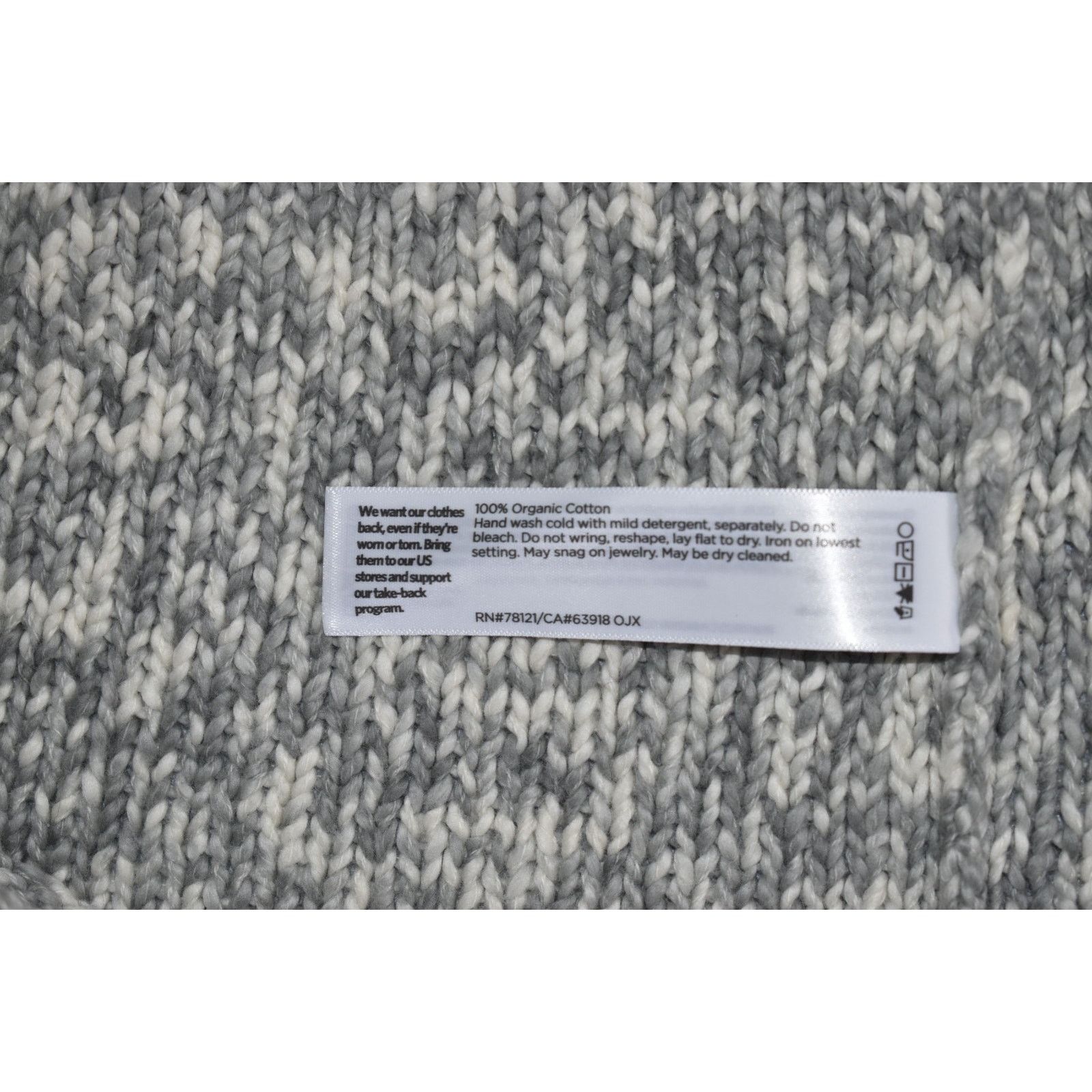 Eileen Fisher NEW EILEEN FISHER Marble Chunky Mock Pullover Sweater Sz XXS Size XXS / US 00 / IT 34 - 6 Thumbnail