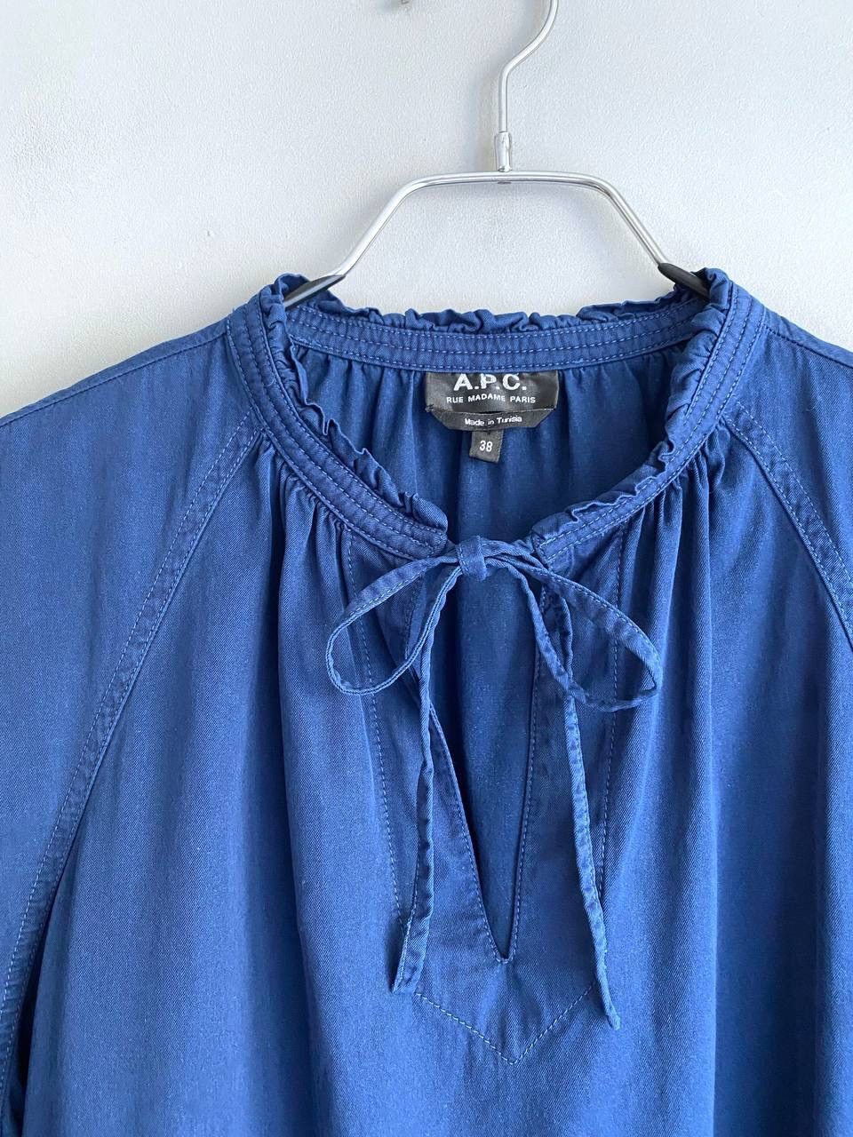 A.P.C. A.P.C. Rue Madame Paris Natalia Cotton-Blend Dress, Size 38 Size M / US 6-8 / IT 42-44 - 6 Thumbnail