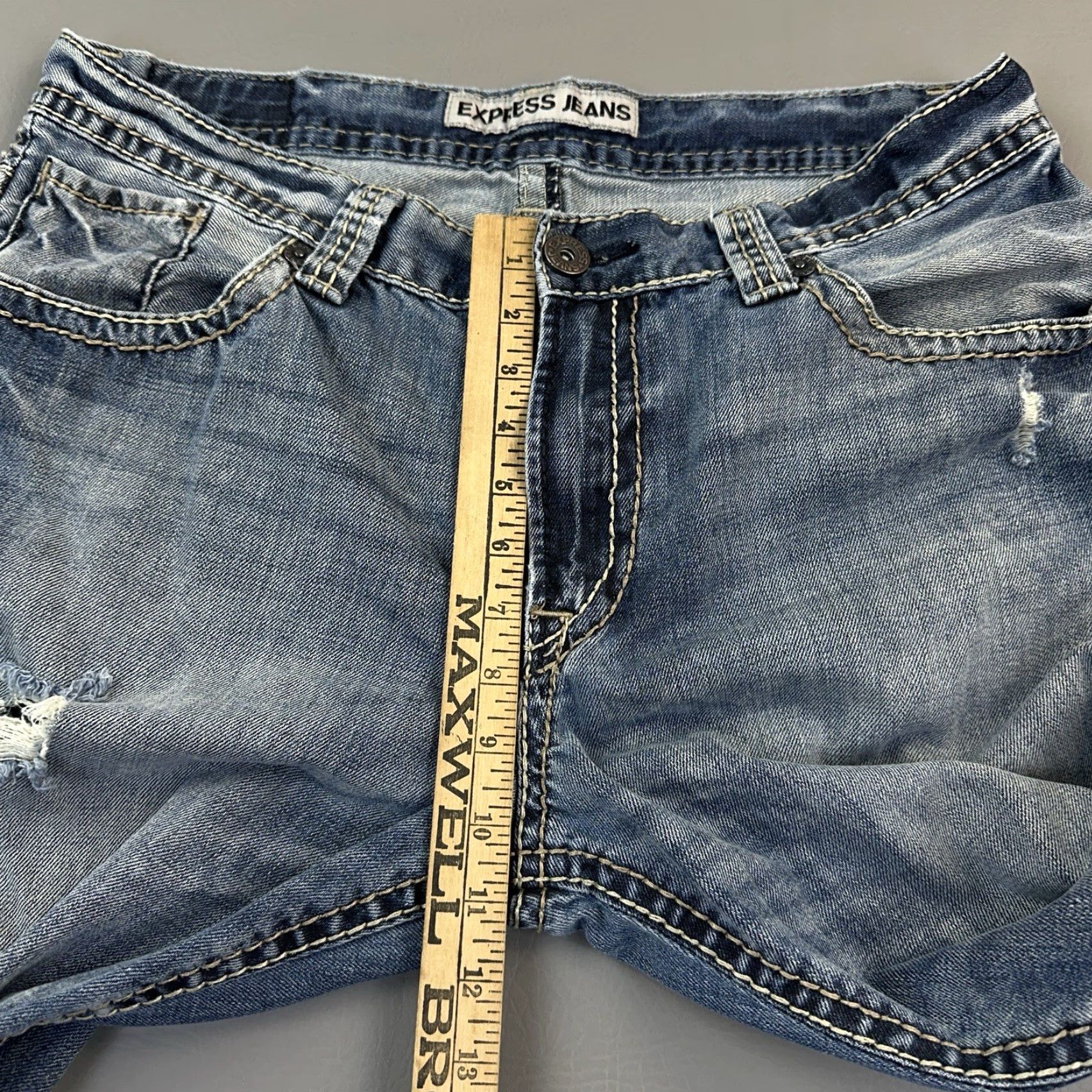 Express VINTAGE Express Jeans Mens 36x34 Kingston Classic Bootcut Pocket Flap Y2K Size US 36 / EU 52 - 5 Thumbnail