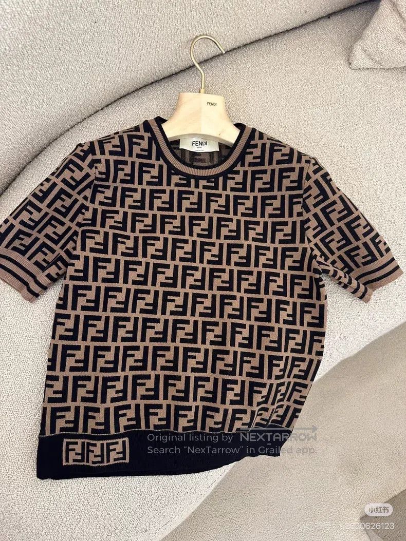 Fendi Fendi Classic logo short-sleeve Size XS / US 0-2 / IT 36-38 - 7 Thumbnail