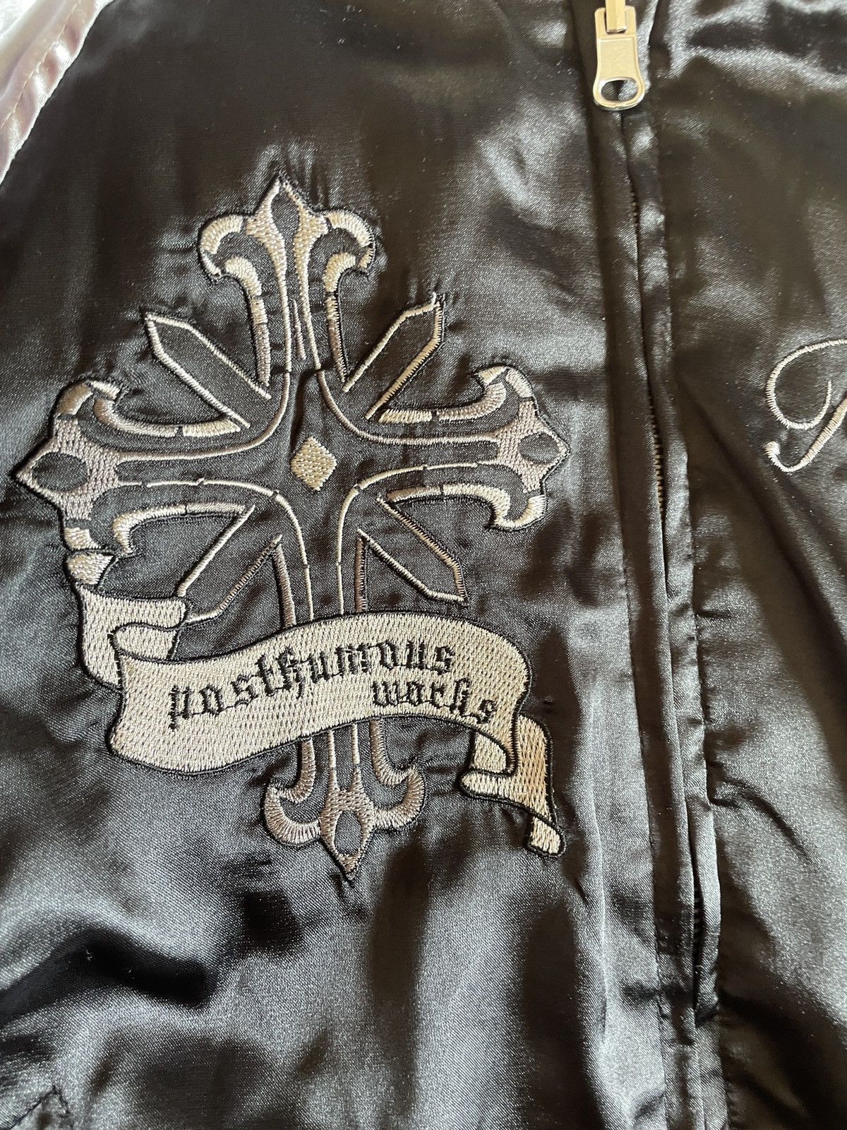 If Six Was Nine 2000s Riot Japanese archive Cross Embroidery Sukajan Jacket Size US M / EU 48-50 / 2 - 8 Thumbnail