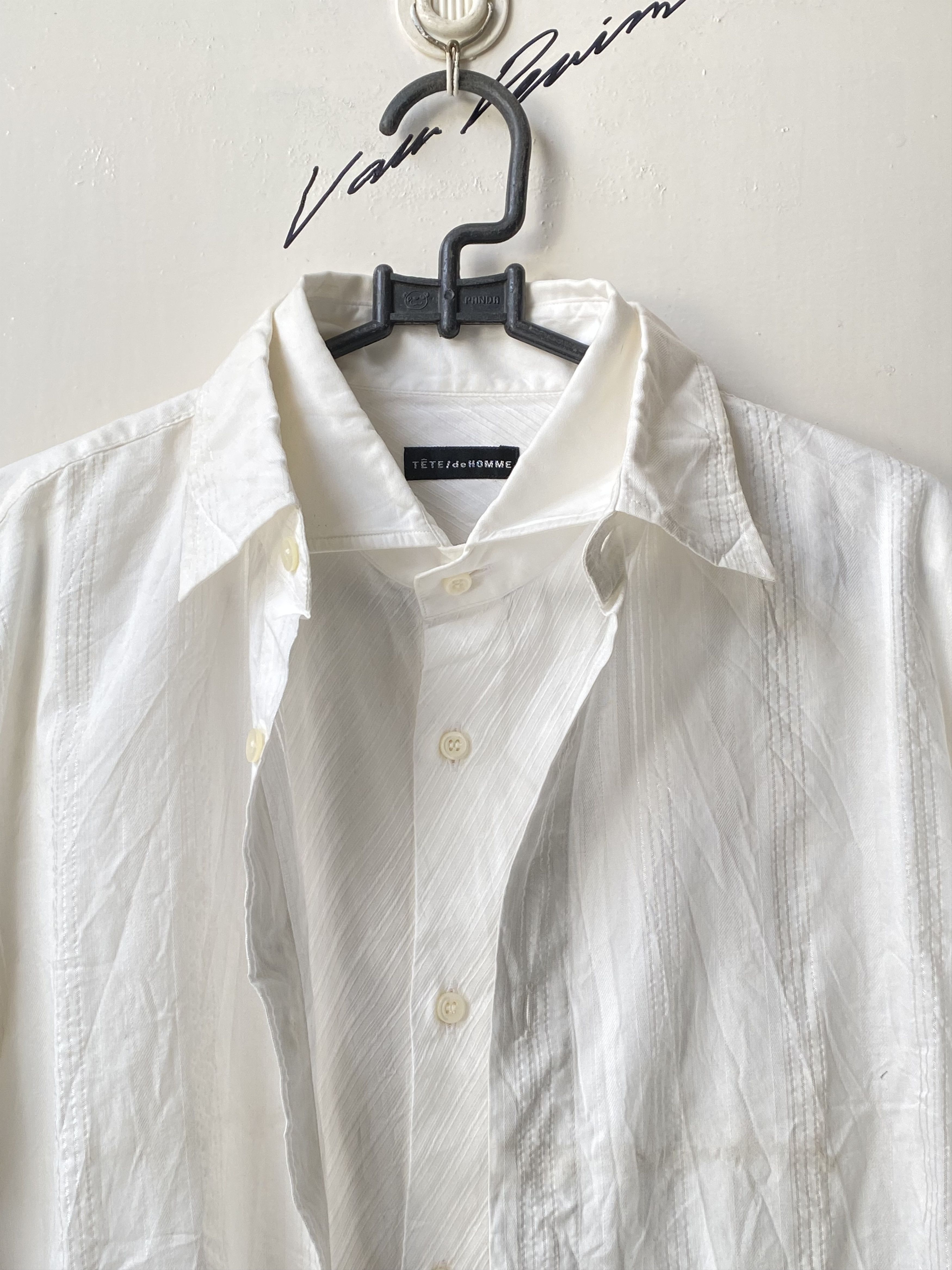 Tete Homme TETE HOMME White Shirt Size US L / EU 52-54 / 3 - 13 Thumbnail