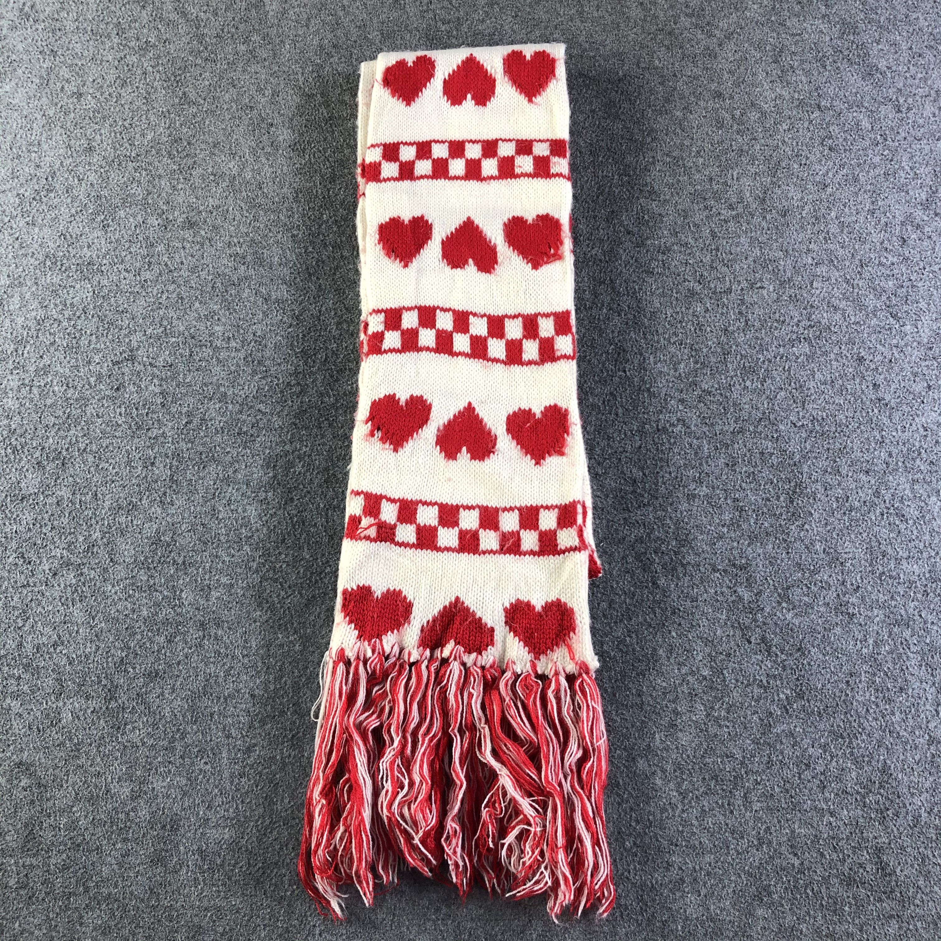 Vintage Vintage Love Scarf / Muffler / Neckwear P137 Size ONE SIZE - 4 Thumbnail
