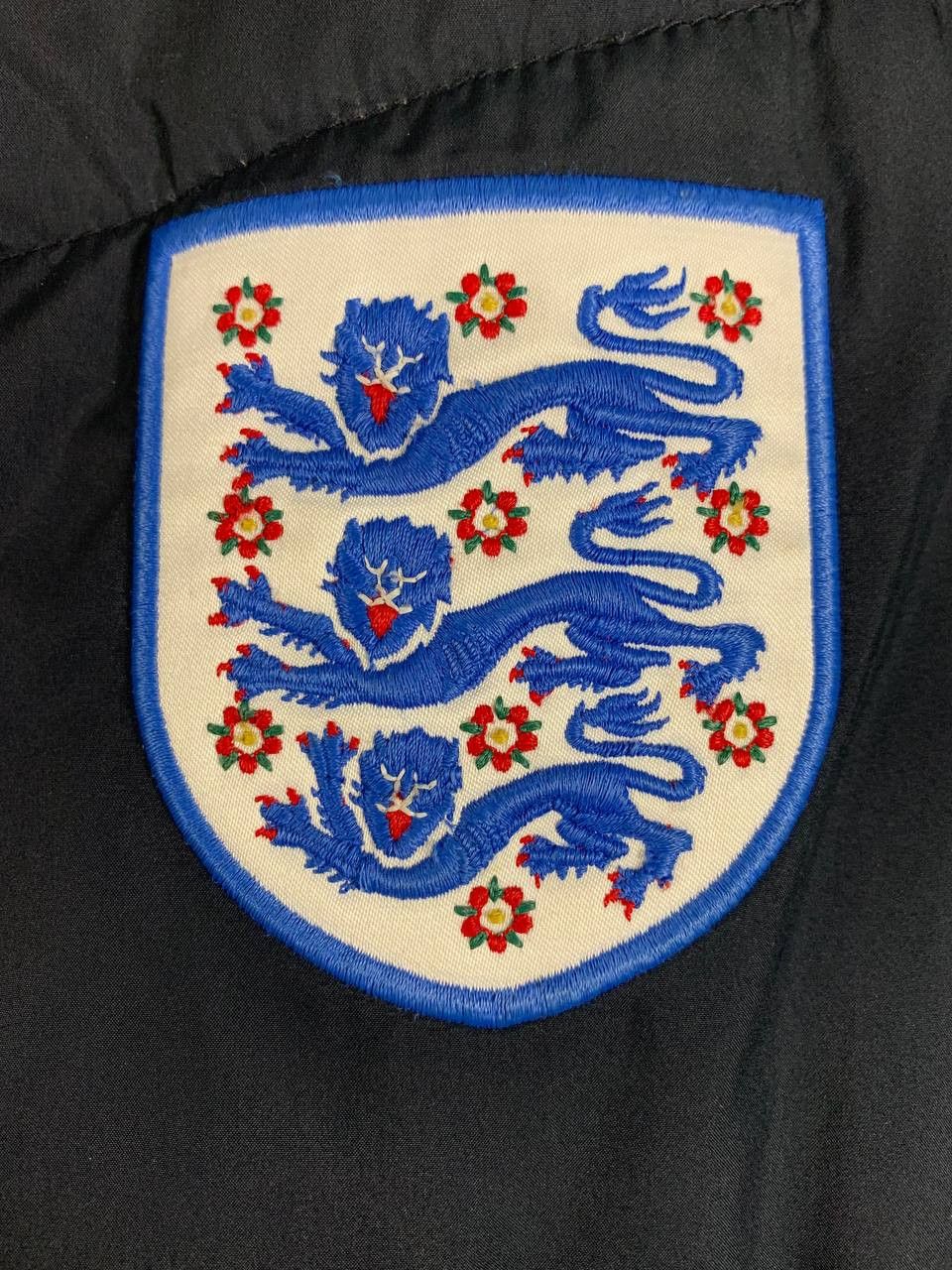 Umbro × Vintage England Umbro Vintage Jacket Official product Black Jersey Size US L / EU 52-54 / 3 - 4 Thumbnail