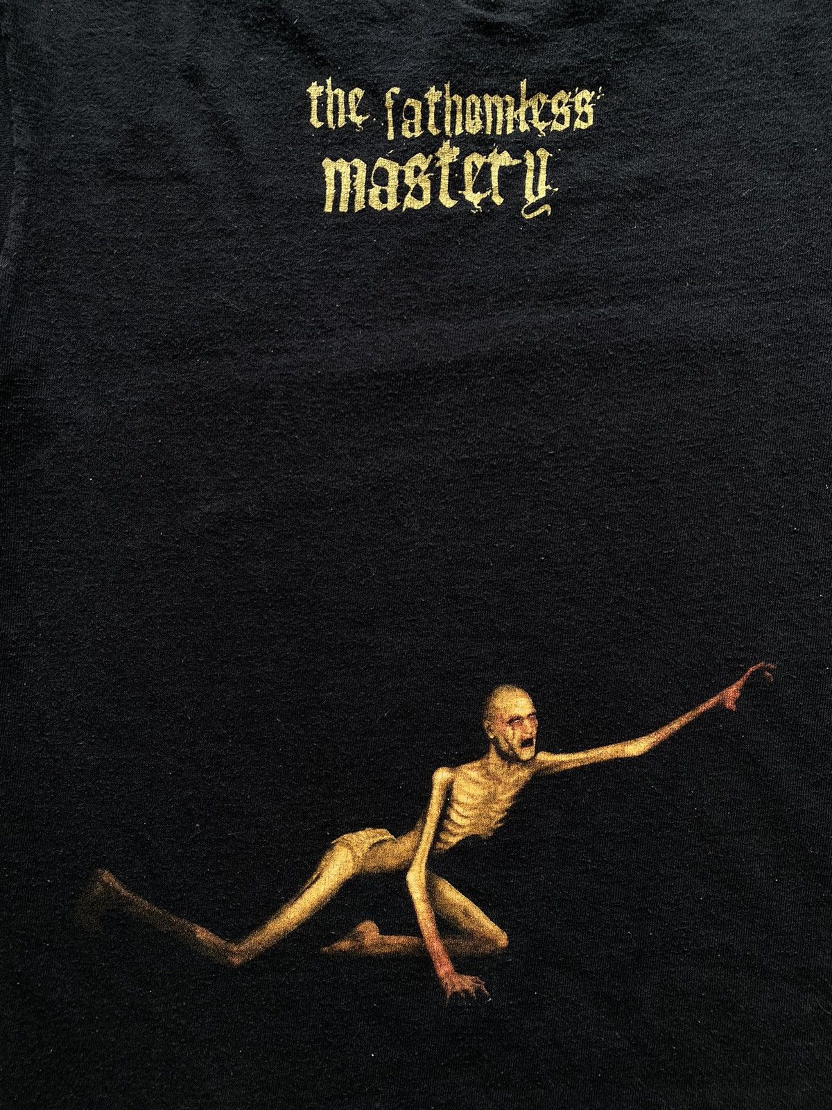 Band Tees × Vintage Vintage Y2K Blood Bath The Fathomless Mastery Band tee Size US S / EU 44-46 / 1 - 4 Thumbnail