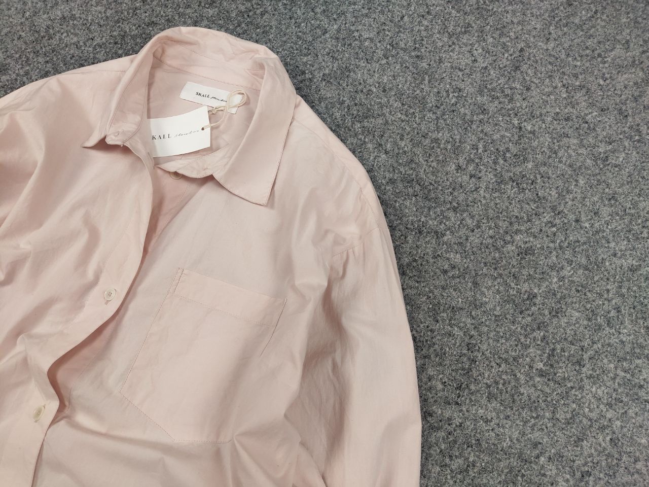 Other Skall Studio Design pink button down Womens Edgar shirt Size L / US 10 / IT 46 - 4 Thumbnail