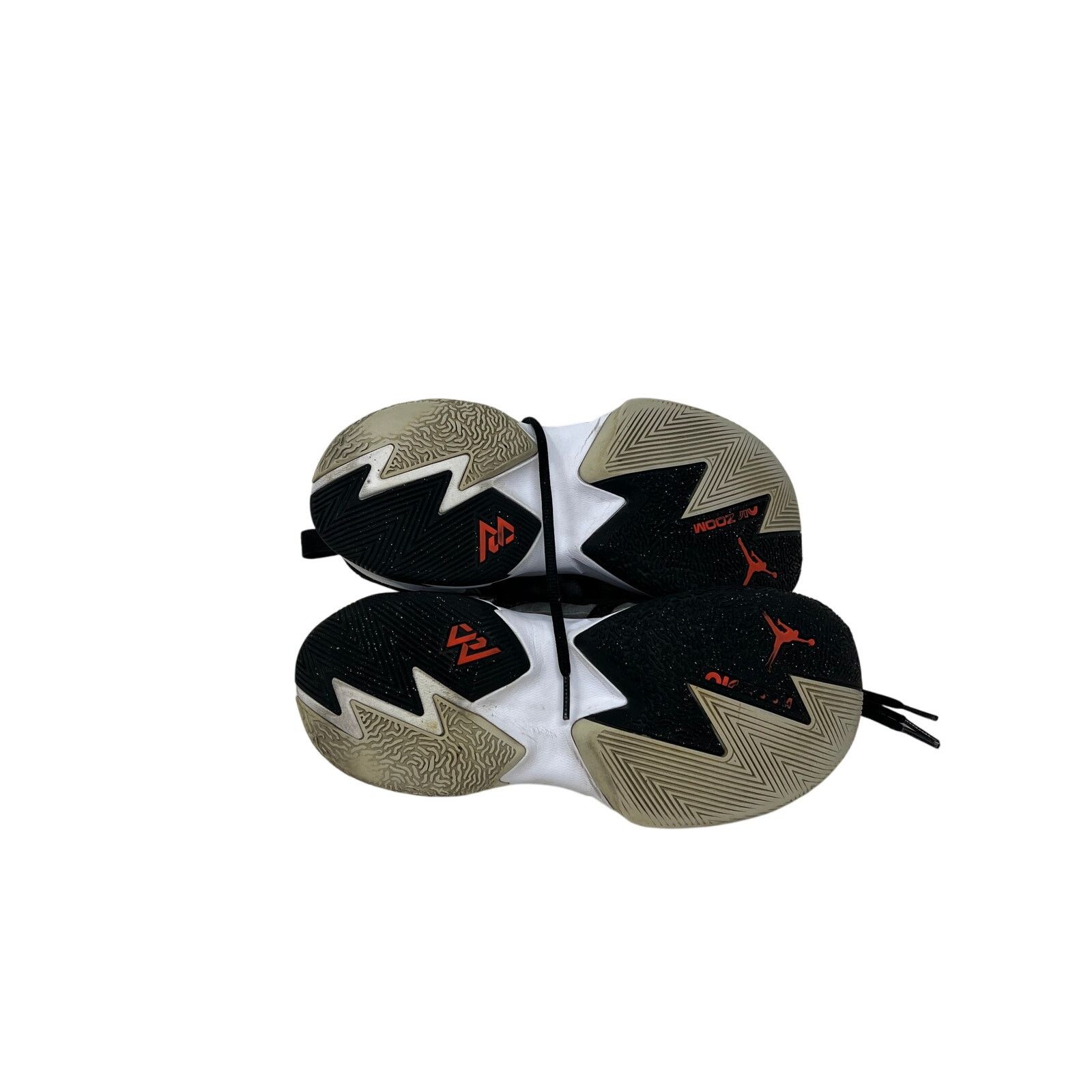 Nike Jordan One Take 3 Black White Bright Crimson Shoes Mens 8.5 Size US 8.5 / EU 41-42 - 4 Thumbnail