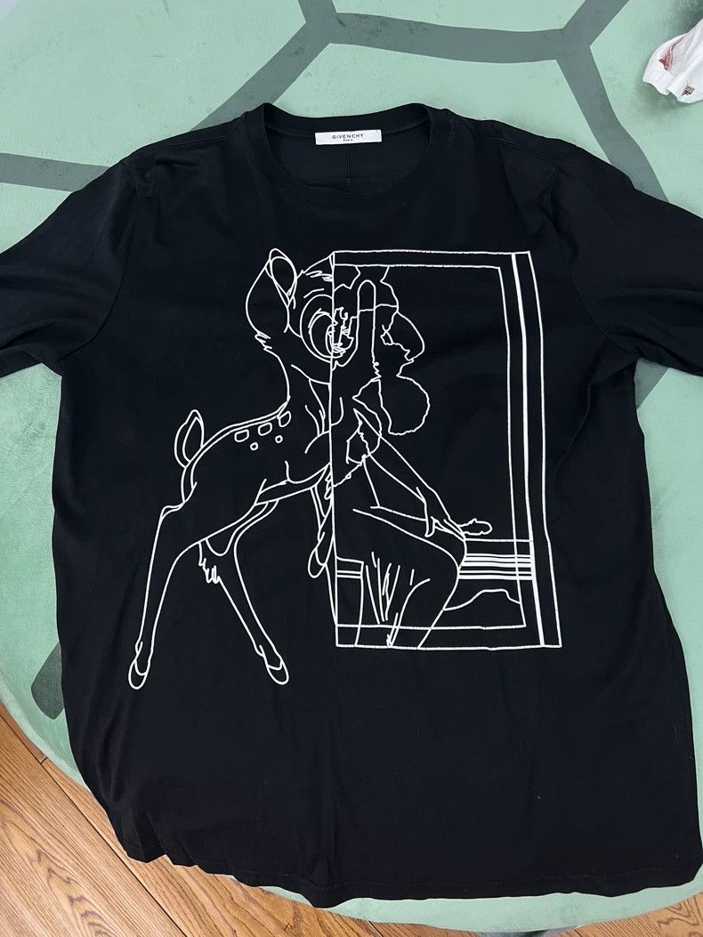 Givenchy givenchy sketch deer t-shirt-dmc Size US M / EU 48-50 / 2 - 1 Thumbnail