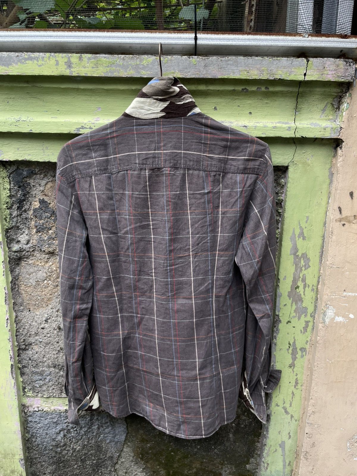 Dolce & Gabbana Dolce & Gabbana Plaid Shirt Mix Army Size US M / EU 48-50 / 2 - 15 Thumbnail