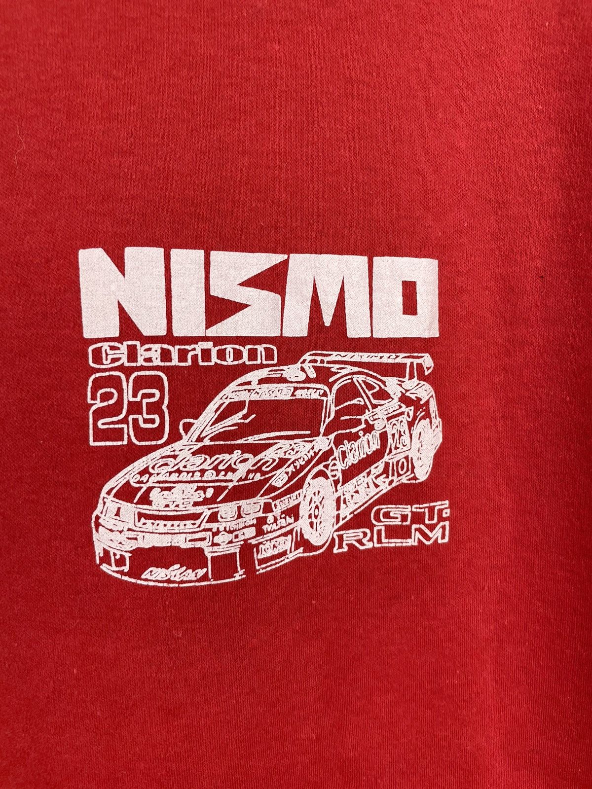 Vintage Vintage Nismo GT.RLM Clarion 23 t shirt Size US L / EU 52-54 / 3 - 5 Thumbnail