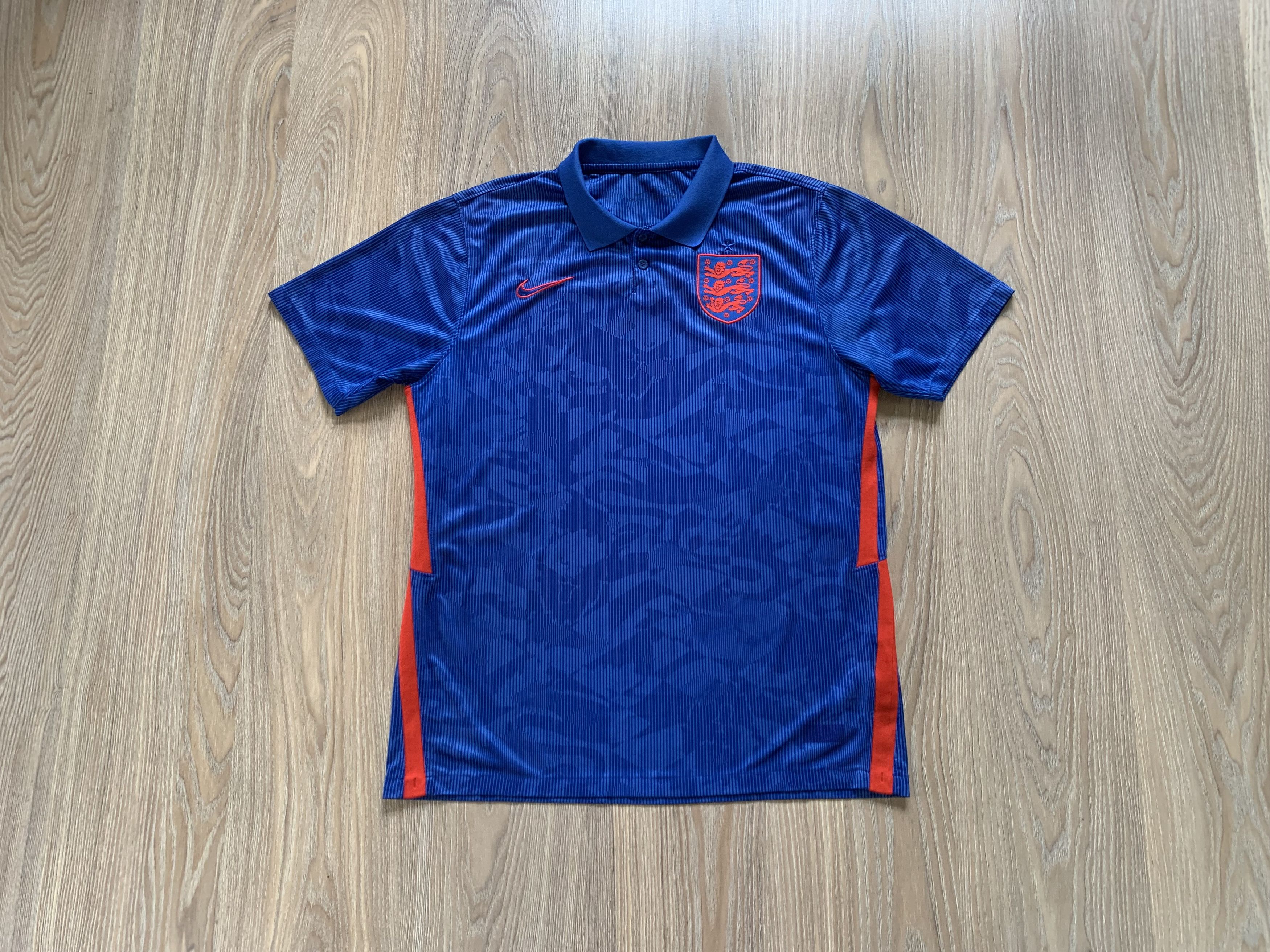 Nike Nike England Away Soccer Polo Jersey 20-22 Size US L / EU 52-54 / 3 - 1 Thumbnail