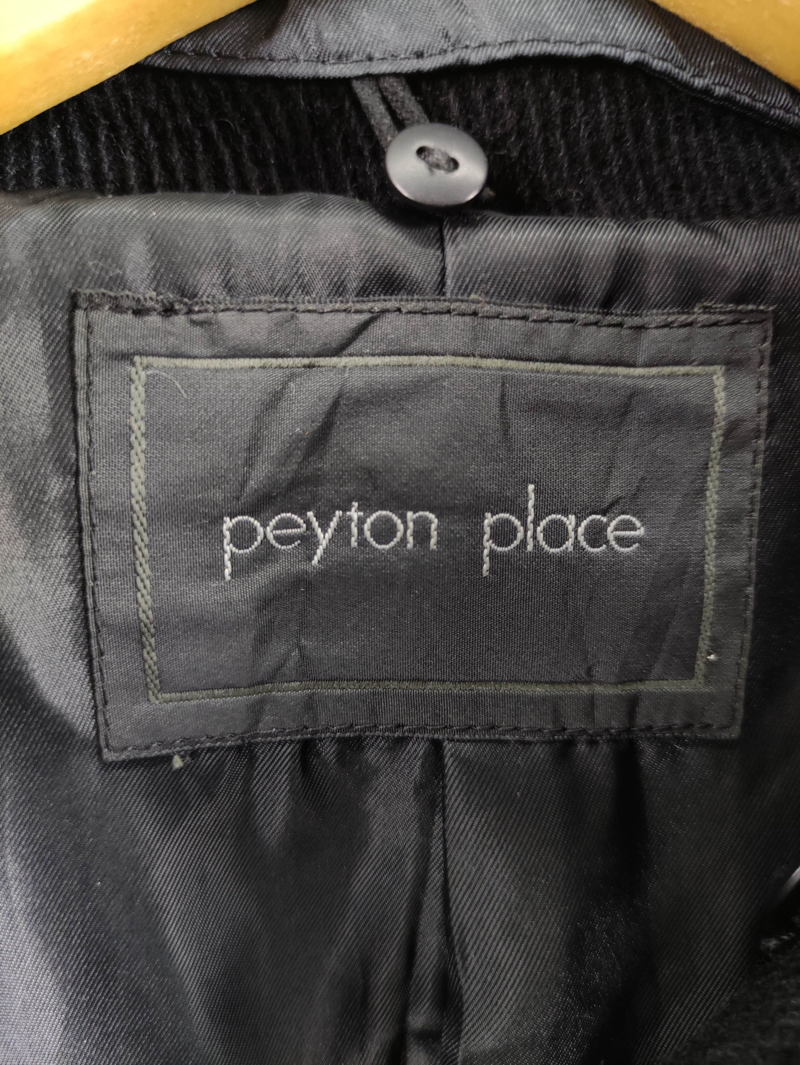 Japanese Brand Vintage Peyton Place Wool Coat Jacket Size XS / US 0-2 / IT 36-38 - 2 Thumbnail
