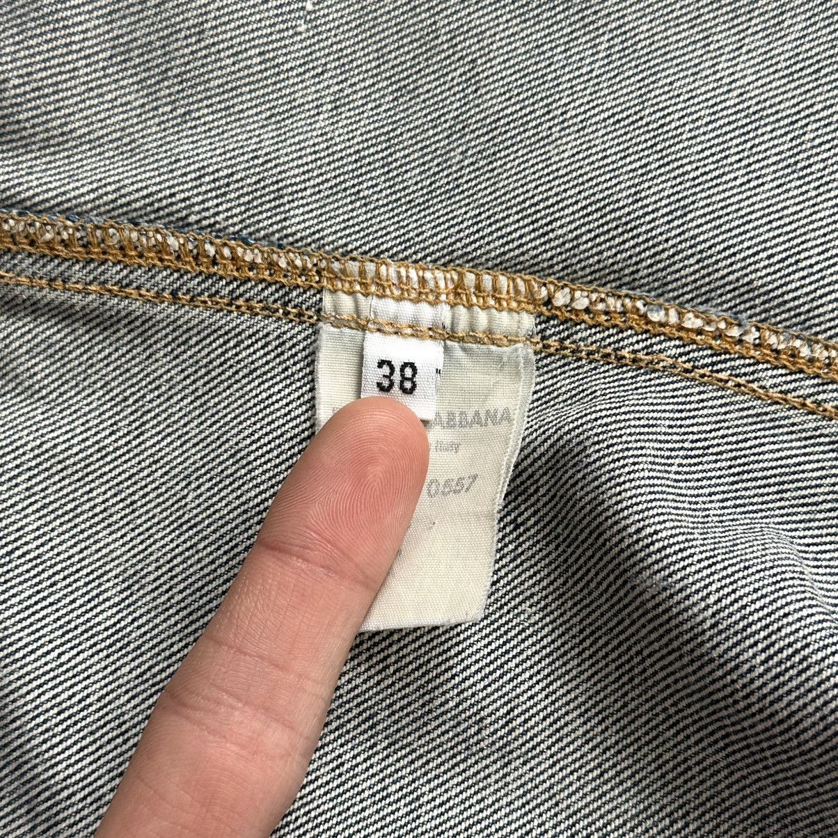 Dolce & Gabbana 90s Dolce & Gabbana Vintage Denim Vest Open Front Y2K Size S / US 4 / IT 40 - 6 Thumbnail