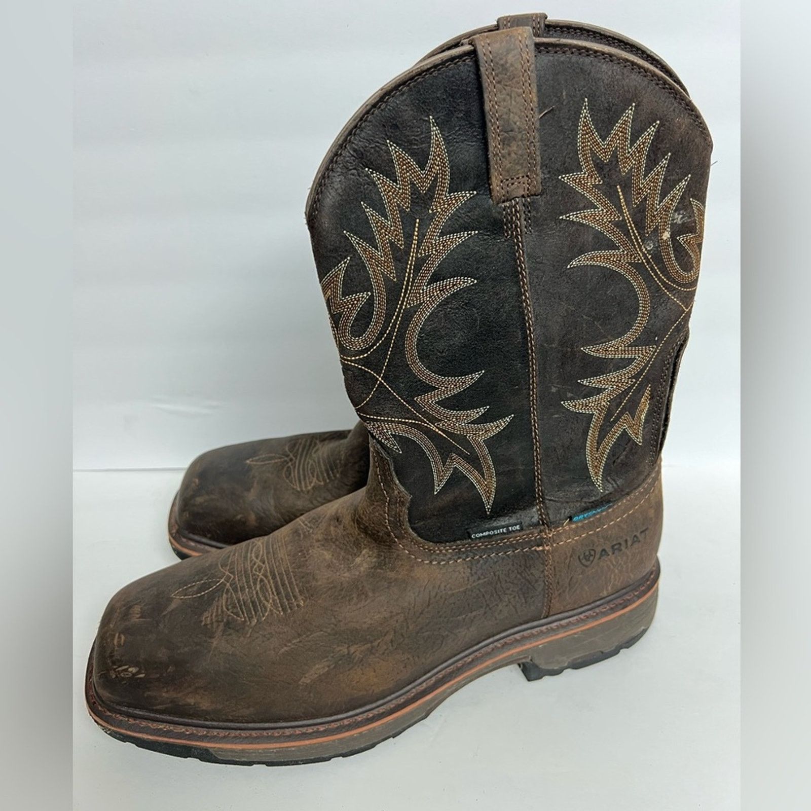 Ariat Ariat Men's WorkHog Waterproof Composite Toe Work Boots Size US 14 / EU 47 - 1 Thumbnail