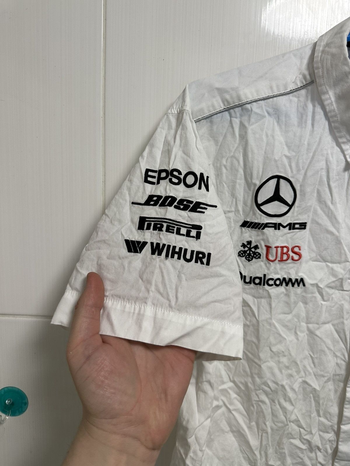 Formula 1 × Mercedes-Benz Mercedes AMG Petronas Tommy Hilfiger Racing short shirts Size US XL / EU 56 / 4 - 4 Thumbnail