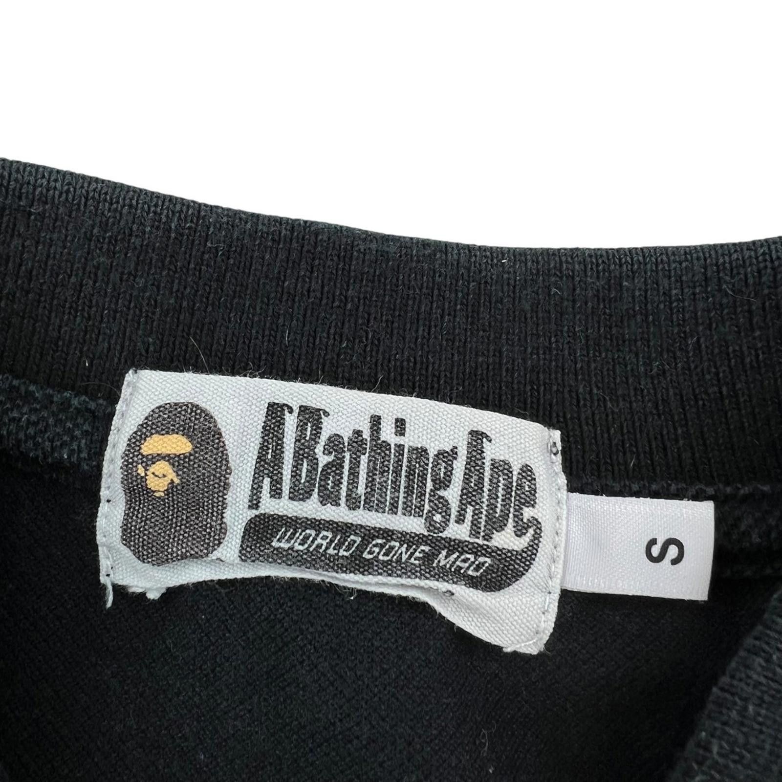 Designer Bape Shark Black Polo Shirt Size US S / EU 44-46 / 1 - 4 Thumbnail