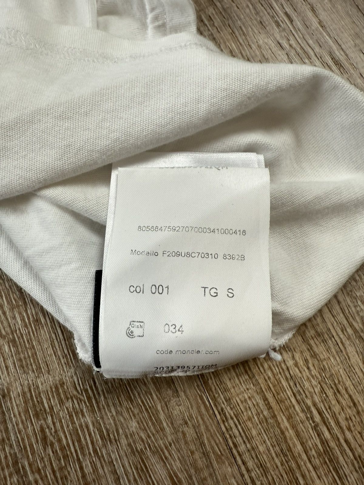Moncler Moncler Fragment Thunderbolt Project Tee Size US S / EU 44-46 / 1 - 11 Thumbnail