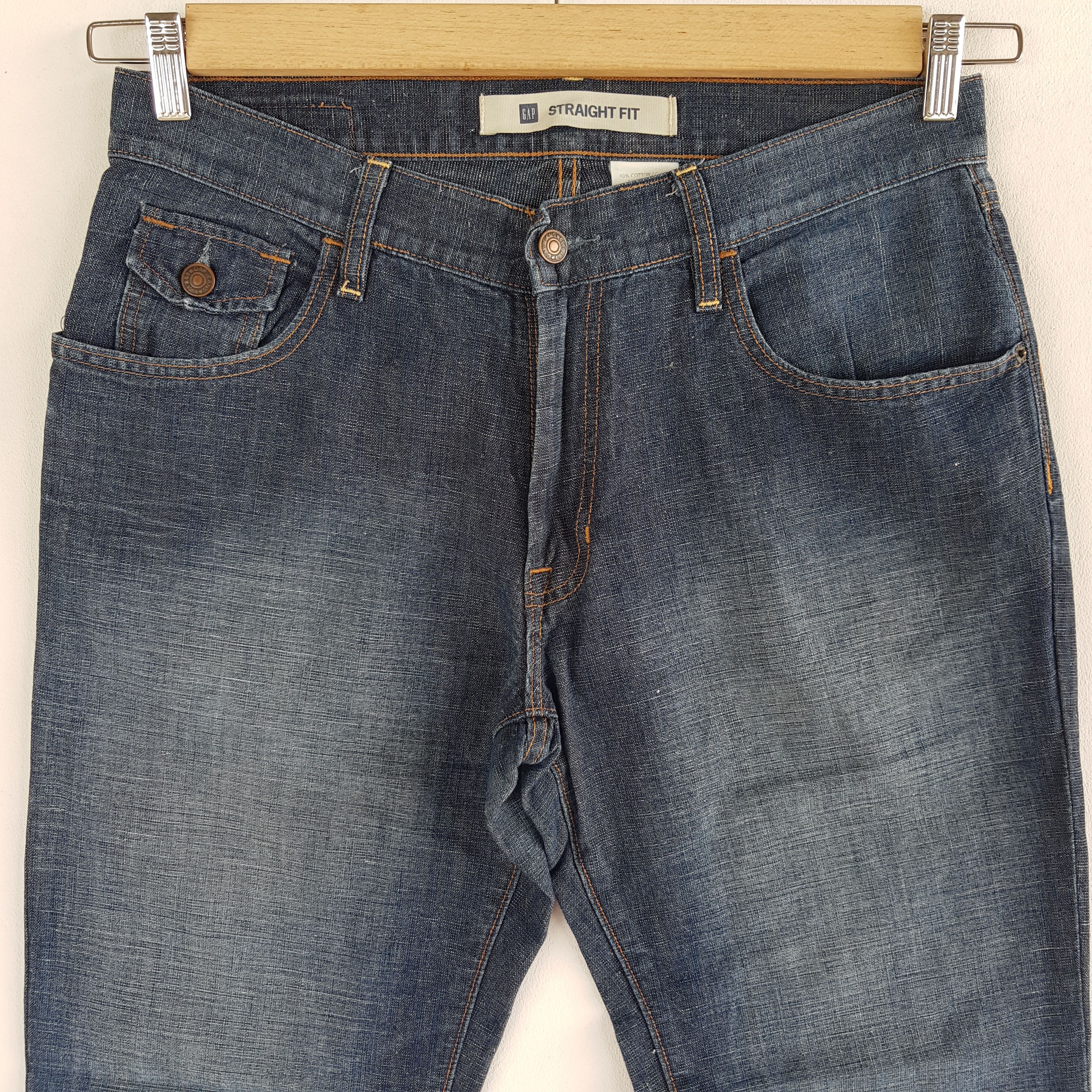 Gap GAP Jeans Straight Cut GAP Denim Japanese Denim Pants Size US 32 / EU 48 - 3 Thumbnail