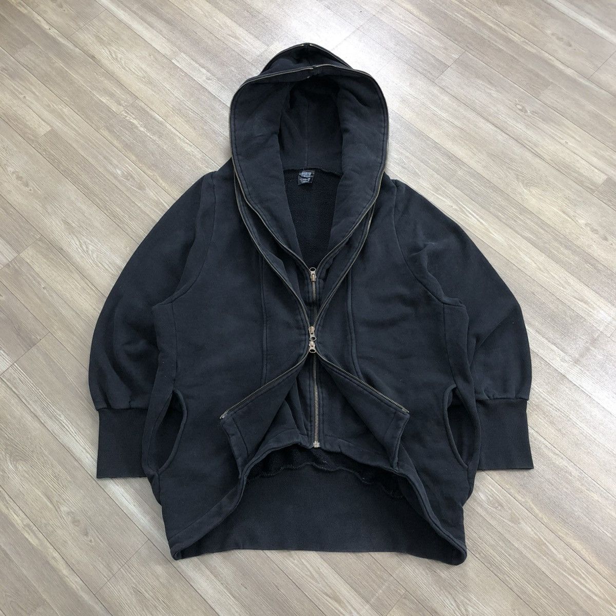 If Six Was Nine 2000s Victory Punk Goa Lgb Punk Style Double Zipper Hoodie Size US L / EU 52-54 / 3 - 6 Thumbnail