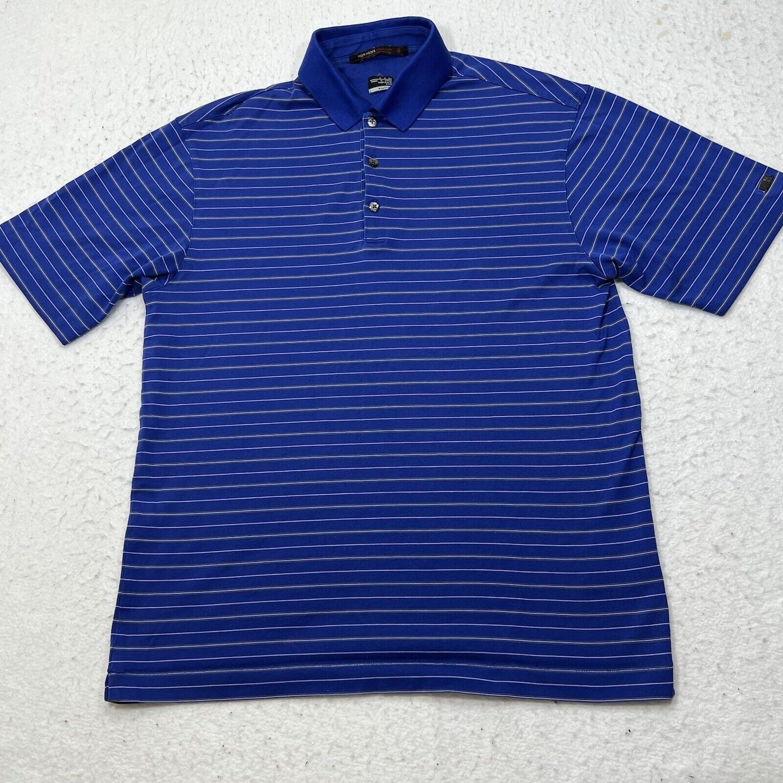Nike Vintage Nike Tiger Woods Collection Men's Small Blue Polo Size US S / EU 44-46 / 1 - 1 Thumbnail