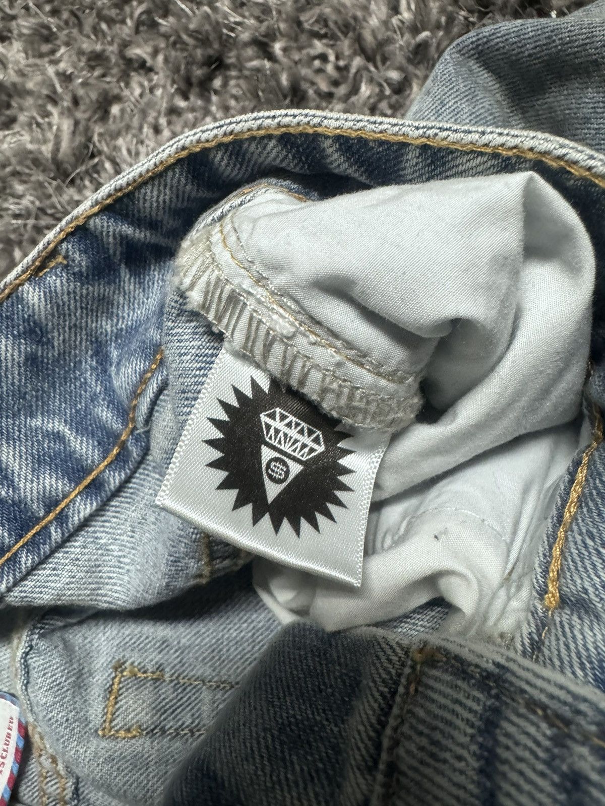 Billionaire Boys Club Icecream Blue Running Dog Jeans Size US 28 / EU 44 - 5 Thumbnail