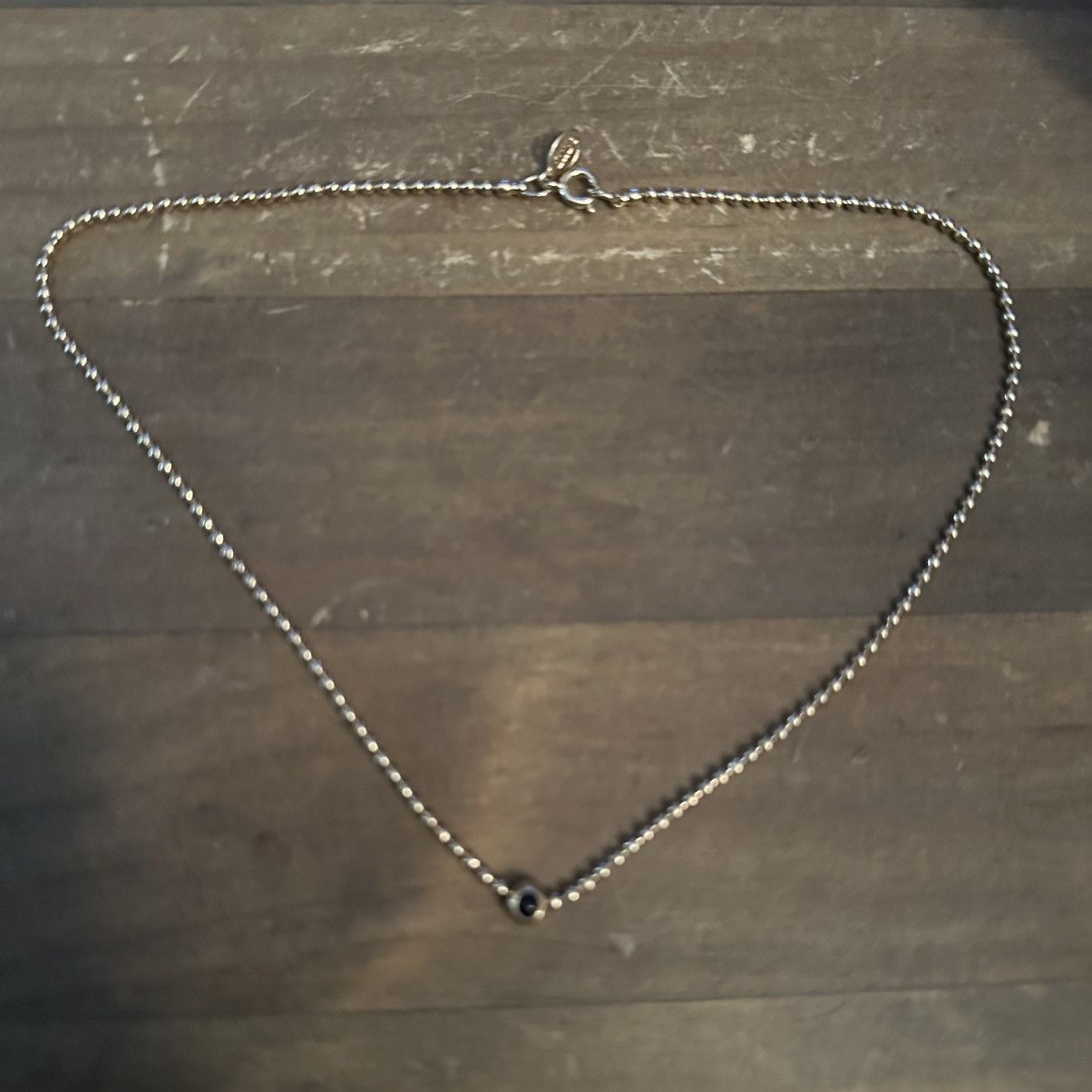 Other × Vintage Vintage Avon gold tone ball chain bezeled stone necklace Size ONE SIZE - 2 Thumbnail
