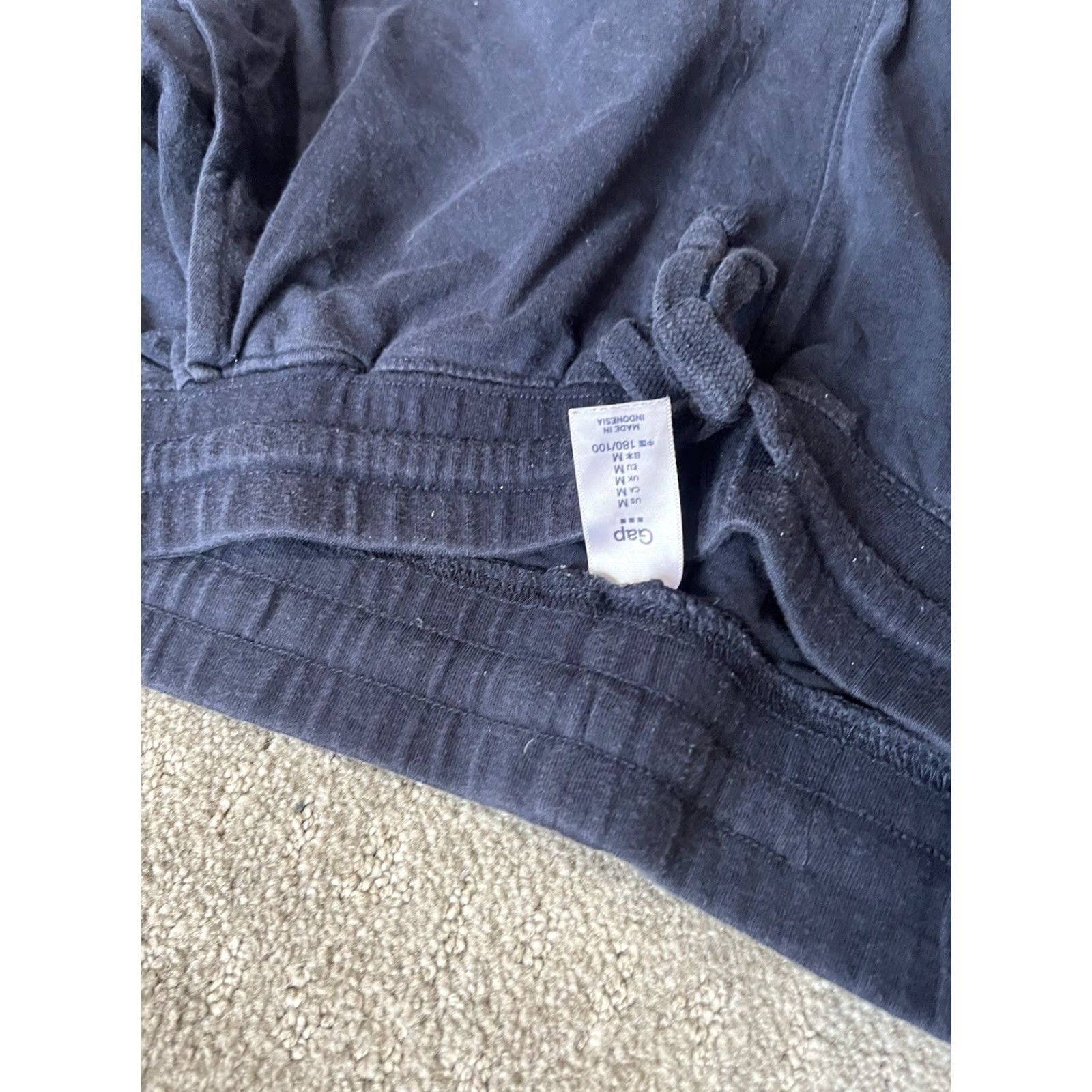 Gap VINTAGE not specified; maximize use of original words: Gap Blue Sweatpants Jogger Size M Unisex Adults Activewear Pants Good Pre Owned Condition Size US 31 - 5 Thumbnail