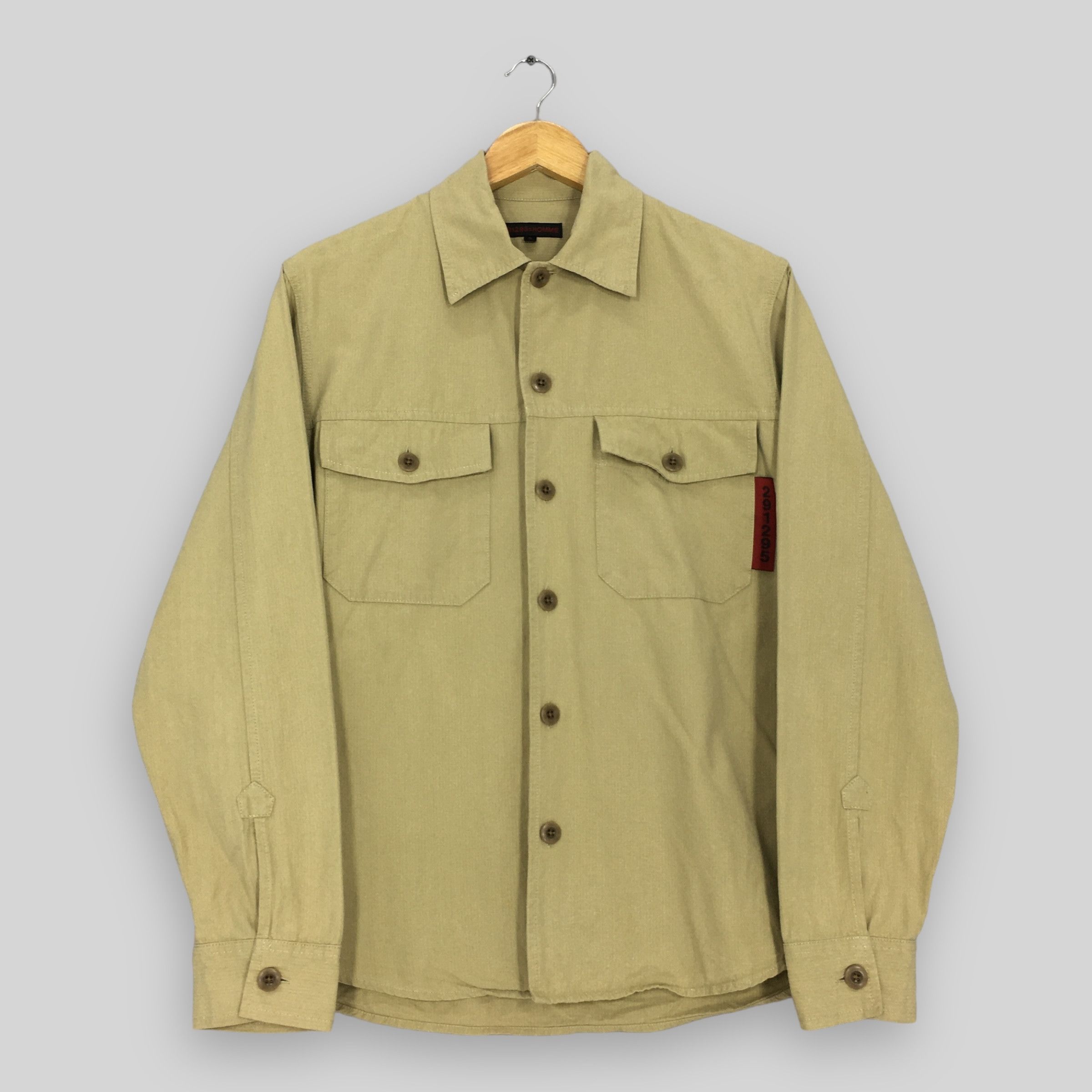 Flannel × Japanese Brand Vintage 291295 Homme Japanese Work Flannel Shirt Medium Size US M / EU 48-50 / 2 - 1 Thumbnail