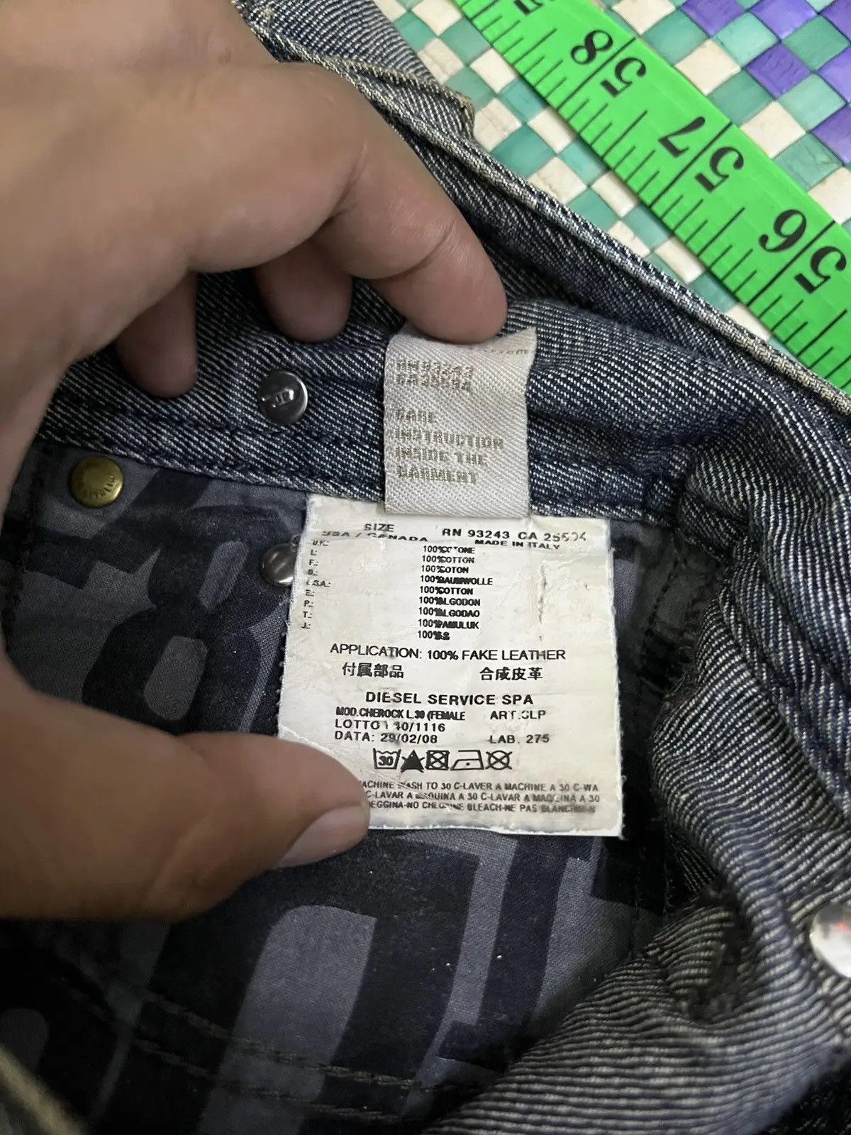 Diesel Diesel Side button Wide Leg Denim Size US 28 / EU 44 - 10 Thumbnail