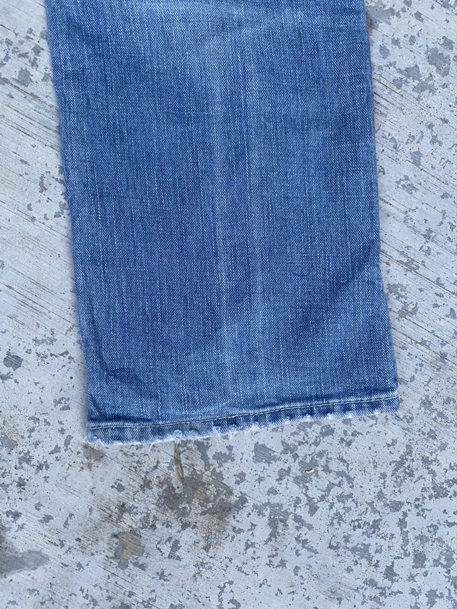Japanese Brand Distressed Cocolulu Spellout Stone Wash Jeans Size 32" / US 10 / IT 46 - 9 Thumbnail