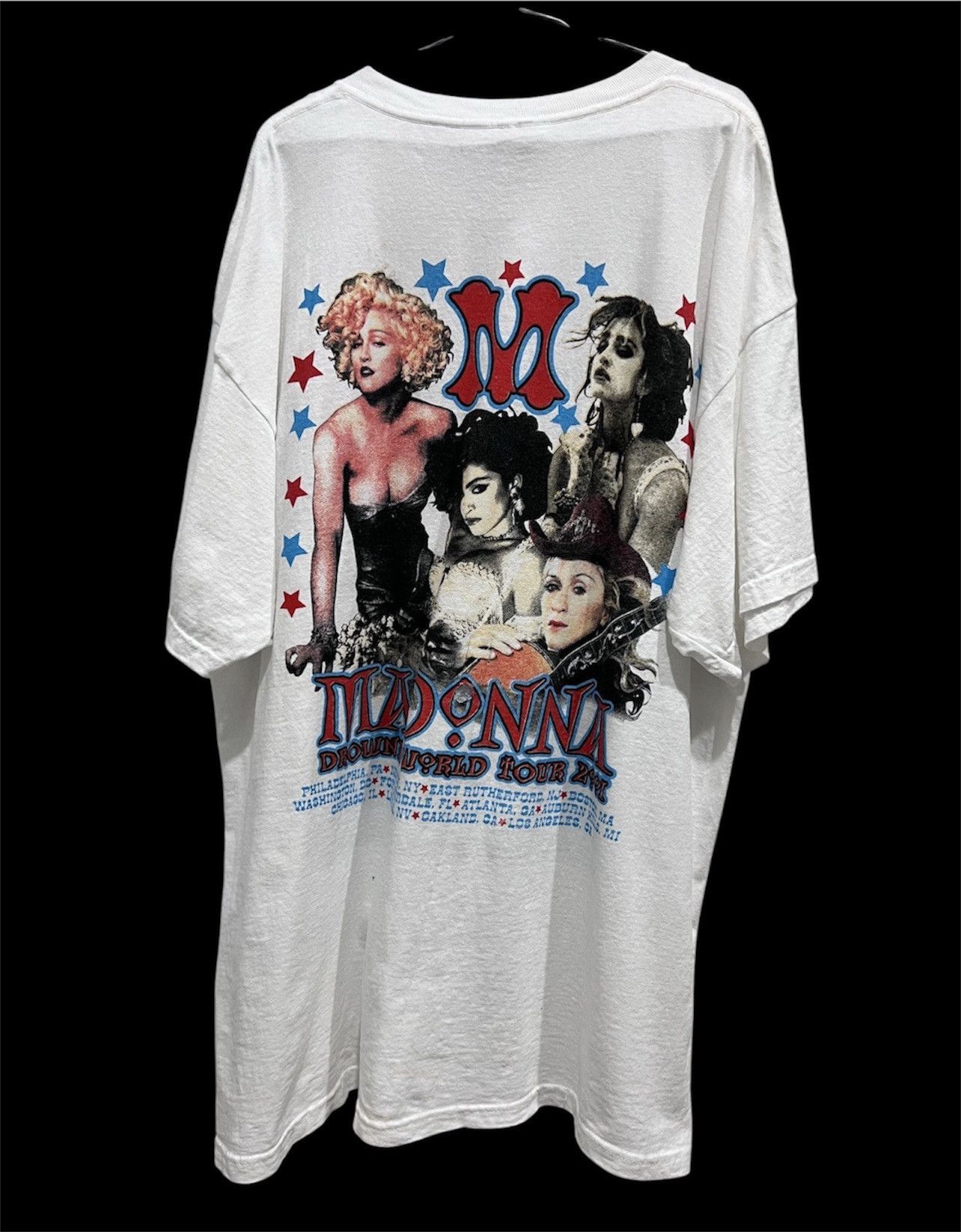 Band Tees Vintage 90s Madonna Drowned World Tour Promo Tee XL Size US XL / EU 56 / 4 - 2 Thumbnail
