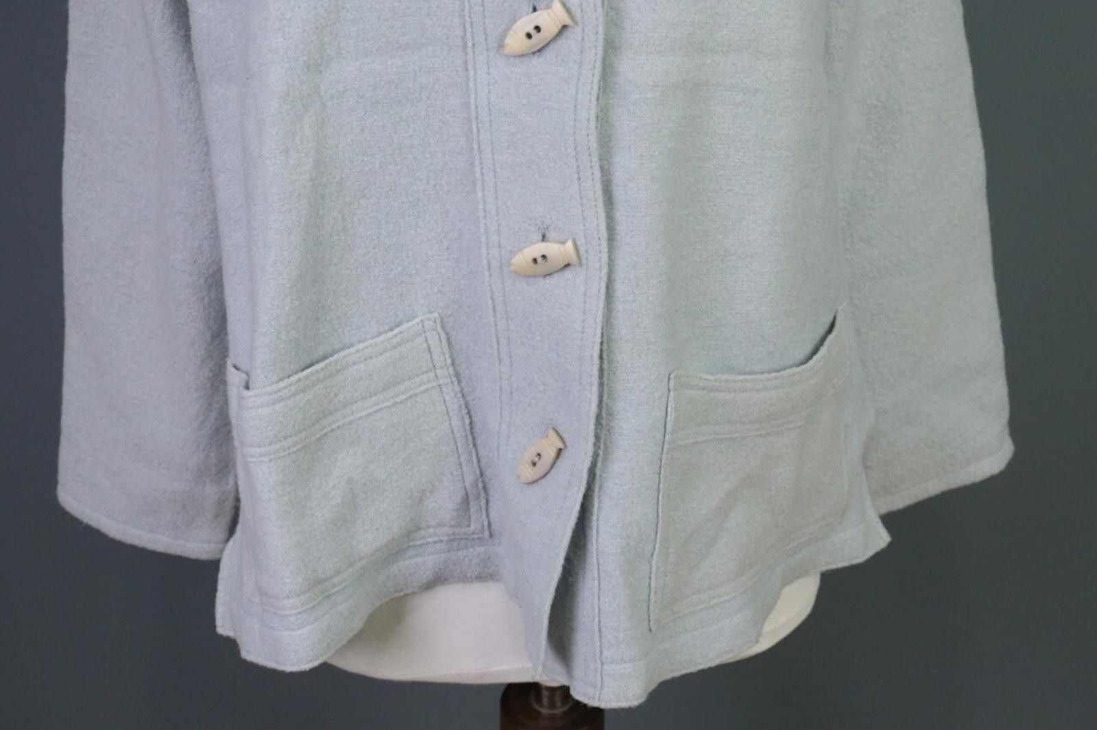 Saint James Saint James Blue Oversized Knit Size GB 18 / USA 6 / F 5-46 Size M / US 6-8 / IT 42-44 - 4 Thumbnail