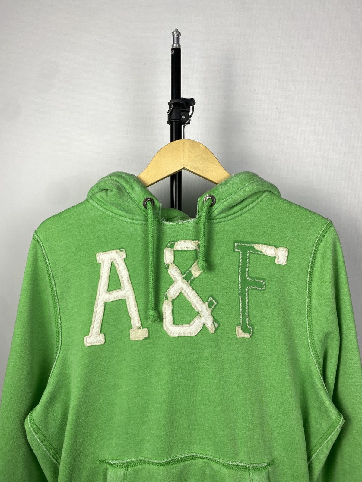 Abercrombie & Fitch × If Six Was Nine Vintage 90s Abercrombie & Fitch Vintage Y2K Logo Hoodie Size US M / EU 48-50 / 2 - 2 Thumbnail