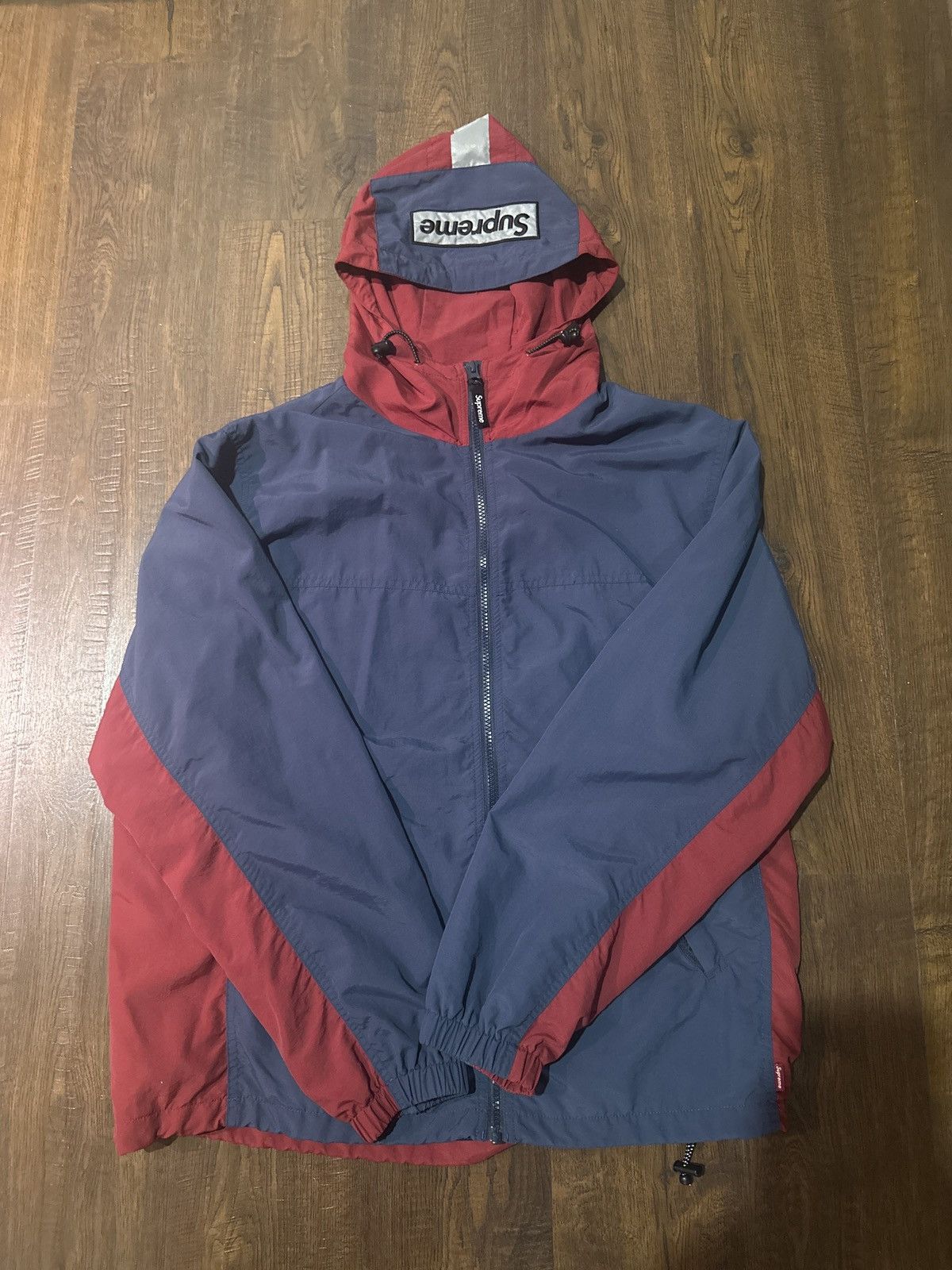 Supreme Supreme Two Tone Zip Up Jacket Grailed