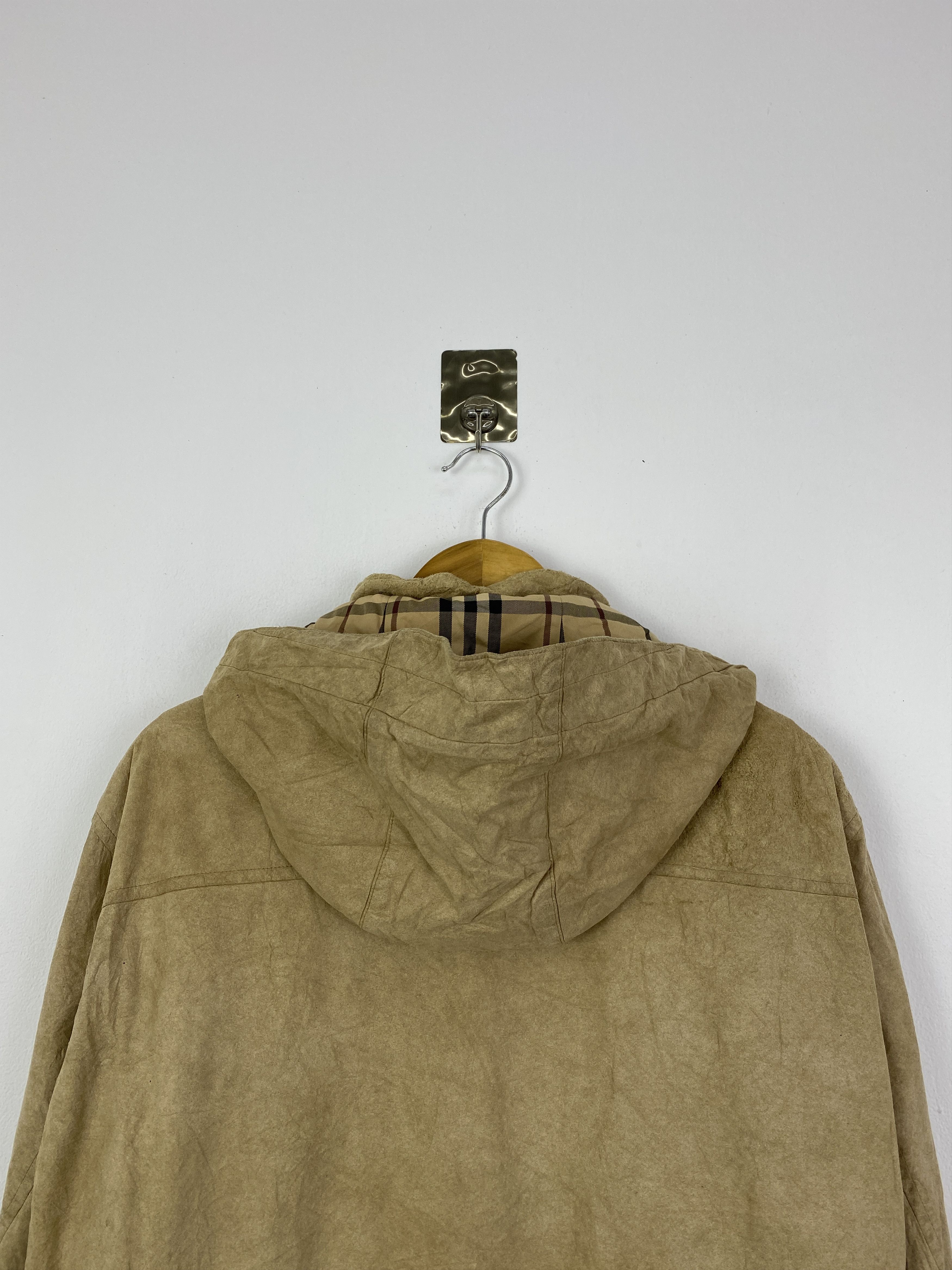 Burberry Vintage Burberry Hooded Field Beige Jacket JA0182 Size US M / EU 48-50 / 2 - 4 Thumbnail