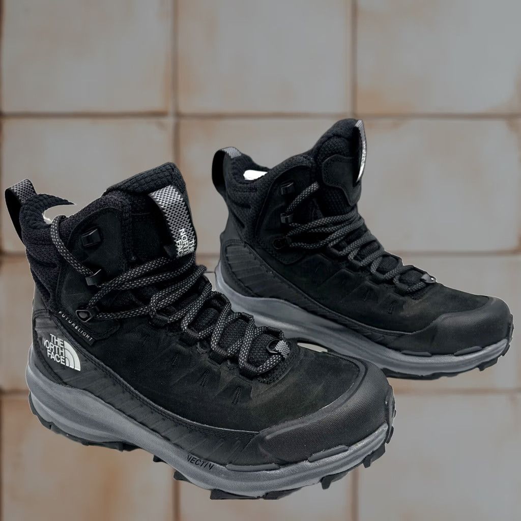 The North Face The North Face VECTIV Fastpack Mid Futurelight Boots Mens 7.5 Waterproof Nylon Hiking Boot TNF Black / Vanadis Grey Size US 8 / EU 41 - 1 Thumbnail