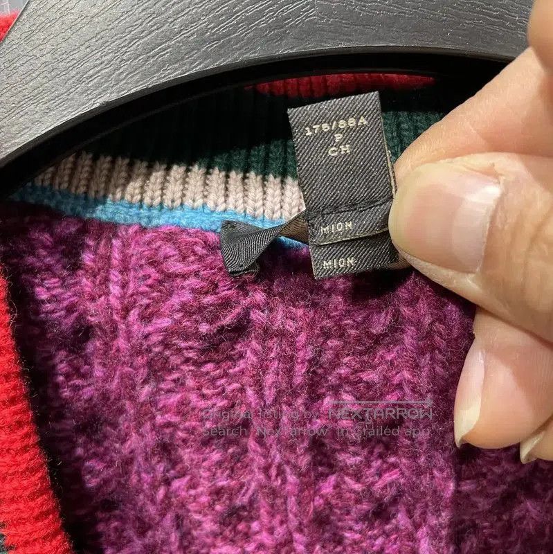 Burberry Burberry Colorful Wool Knit Sweater for Women. Size S / US 4 / IT 40 - 8 Thumbnail