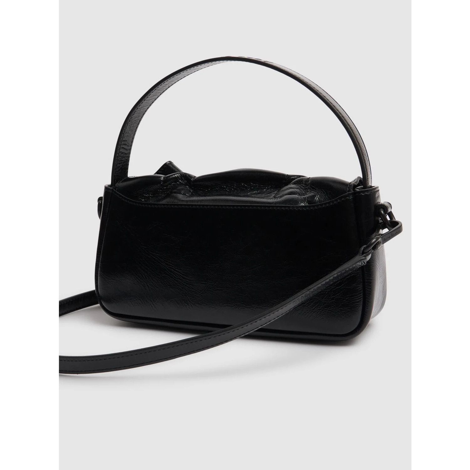 Acne Studios ACNE STUDIOS Multipocket Micro $1150 Black Leather Shoulder Size ONE SIZE - 3 Thumbnail