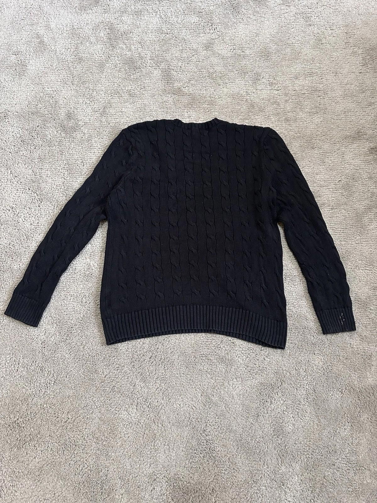 Polo Ralph Lauren Polo Ralph Lauren Wool Cashmere Cable Knit Sweater Men sz M Size US M / EU 48-50 / 2 - 8 Thumbnail