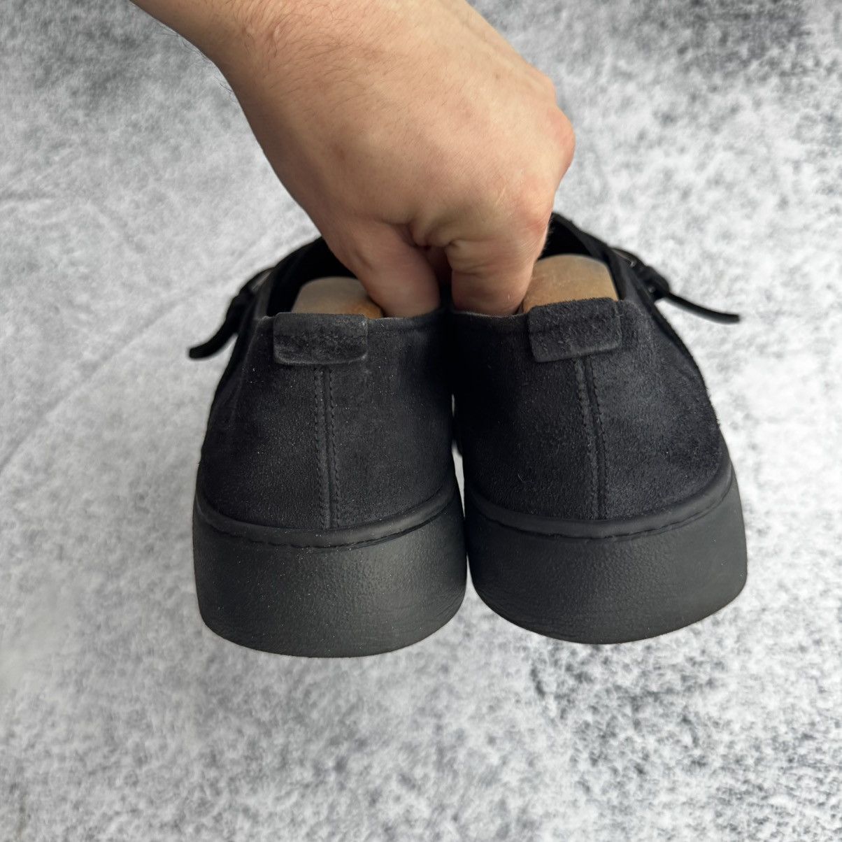 Salvatore Ferragamo Salvatore Ferragamo Black Monk Strap Brushed Suede Loafers Size US 7.5 / EU 40-41 - 5 Thumbnail