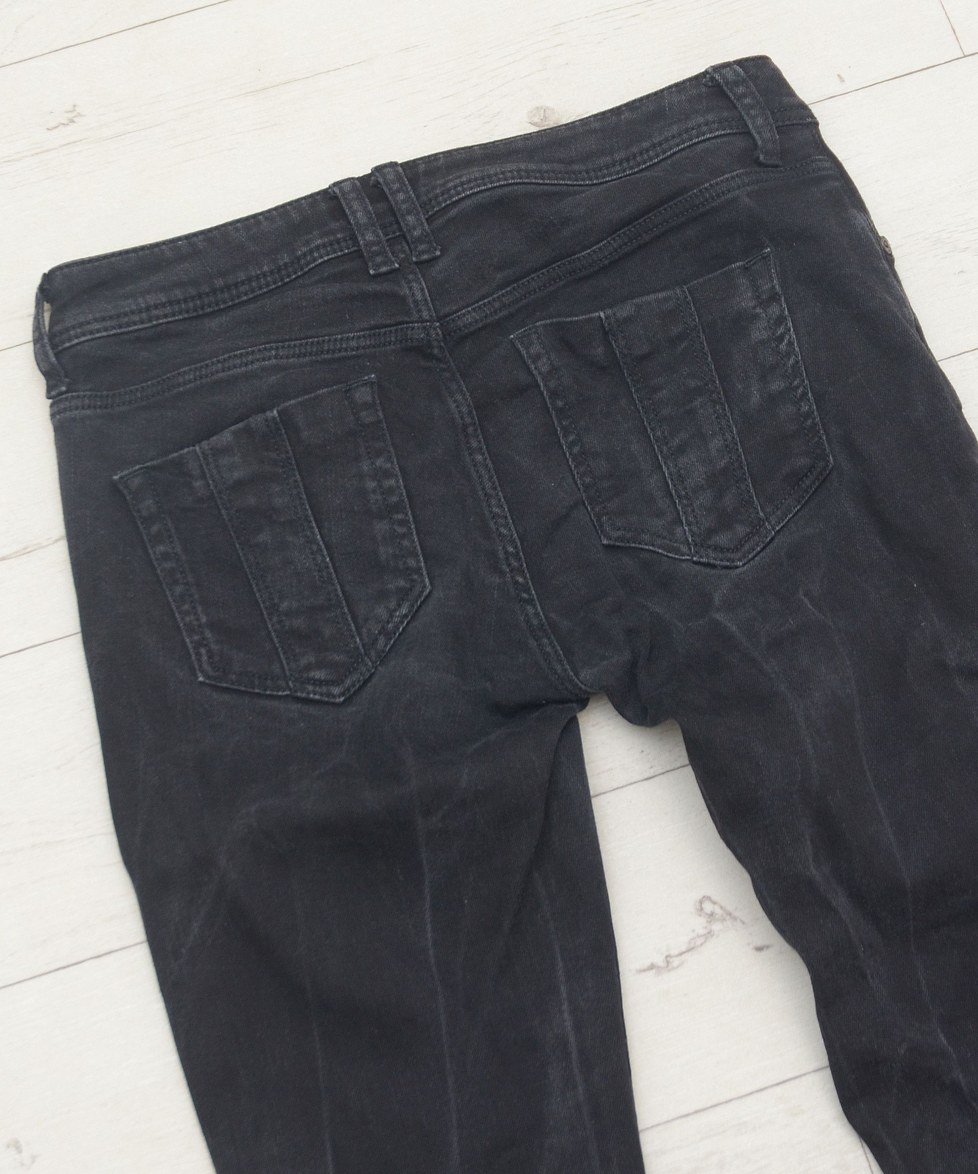 Burberry Burberry Brit Langley Skinny Ankle Deep Modal Jeans Y2K W29 Size 29" - 9 Thumbnail