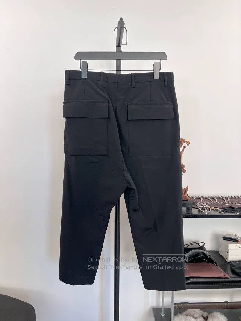 Rick Owens RICK OWENS size 46 Main flocking cropped pants 46 yards Size US 30 / EU 46 - 2 Thumbnail