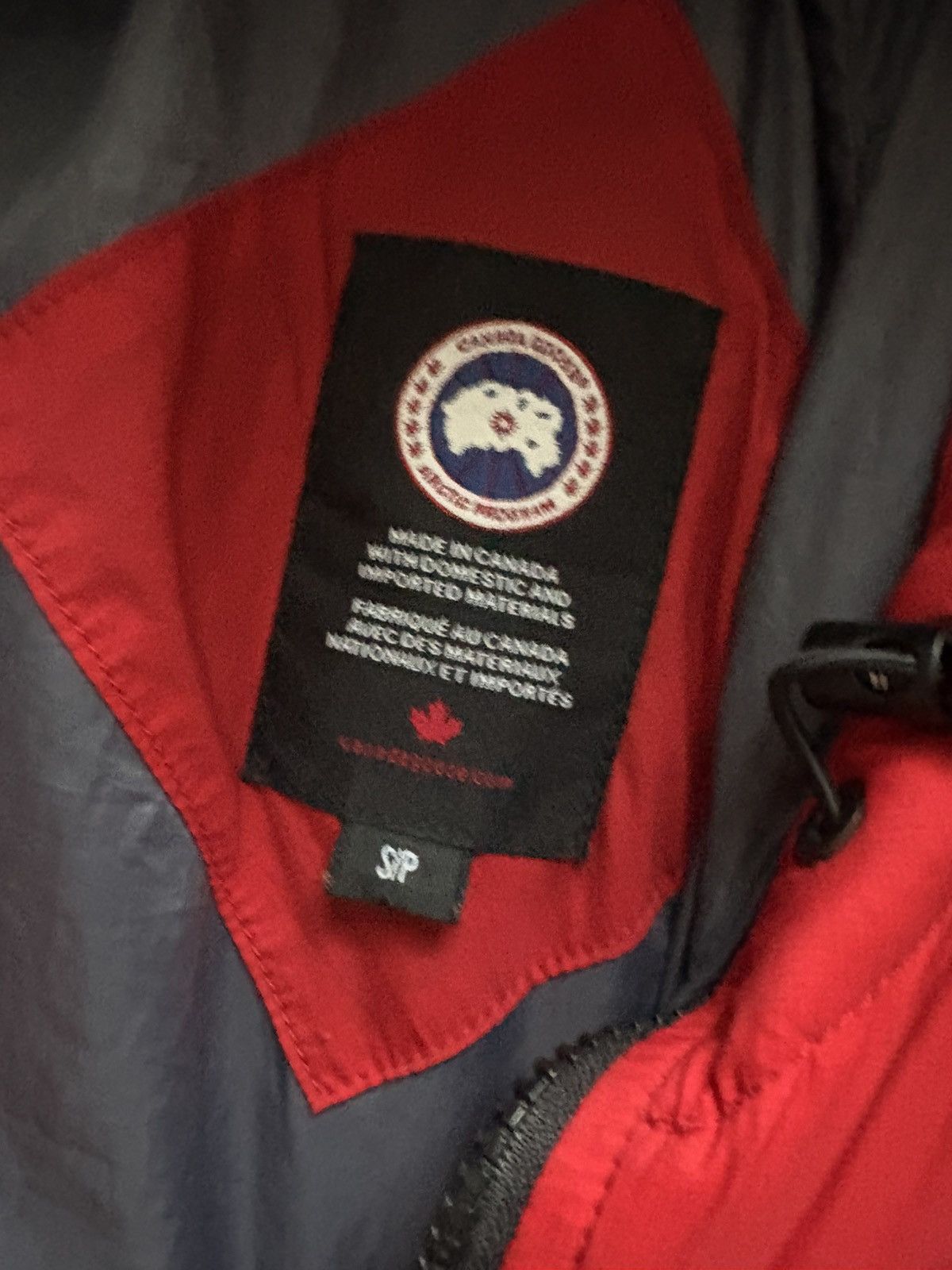 Canada Goose Red Canada Goose Hybridge with Hood Size US S / EU 44-46 / 1 - 3 Thumbnail