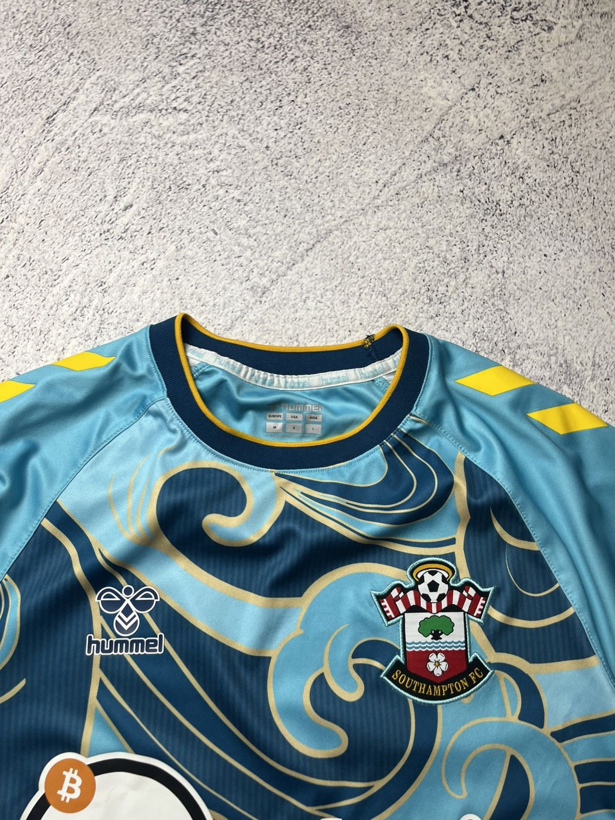 Vintage Southampton Football Shirt Large Blue Mens 2022 2023 Away Size US M / EU 48-50 / 2 - 10 Thumbnail