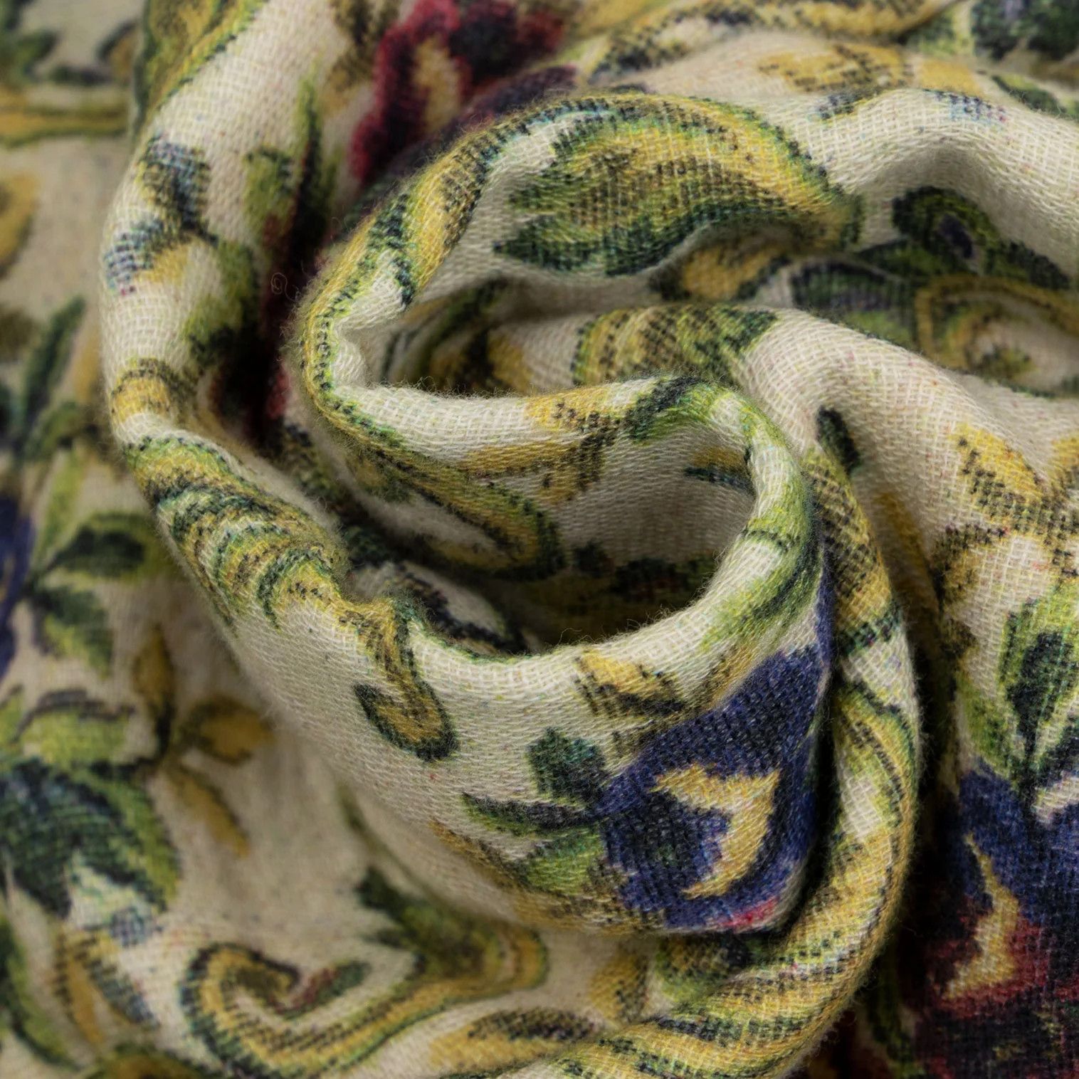 Yohji Yamamoto Yohji Yamamoto Cotton Floral Print Wide Pants Size US 32 / EU 48 - 12 Thumbnail