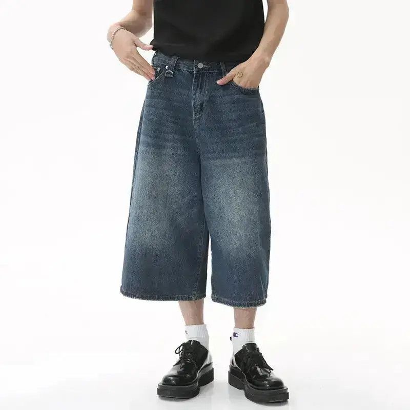 Japanese Brand Streetwear Baggy Denim Shorts y2k Size US 32 / EU 48 - 1 Thumbnail