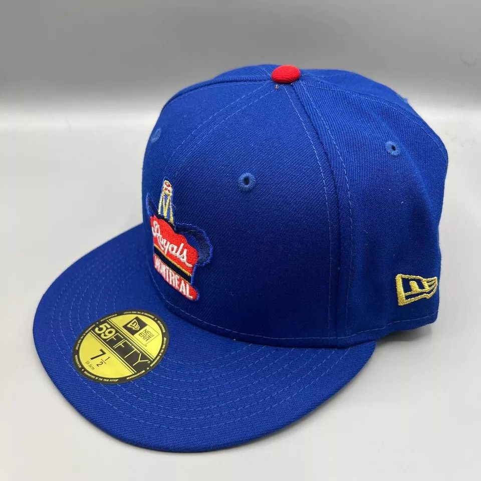 New Era Montreal Royals Hat Men 59Fifty New Era MiLB Fitted Cap New Size ONE SIZE - 2 Thumbnail