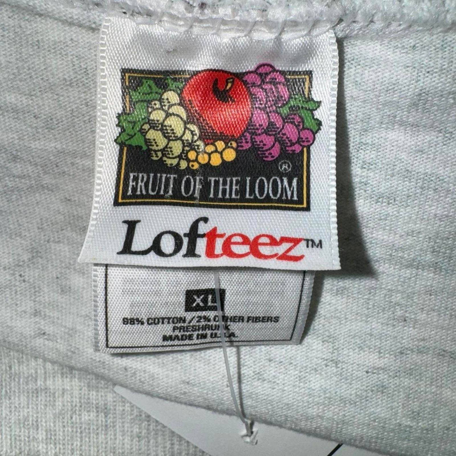 Fruit Of The Loom Vintage 90s cop comedy comic funny t-shirt Size US XL / EU 56 / 4 - 4 Thumbnail